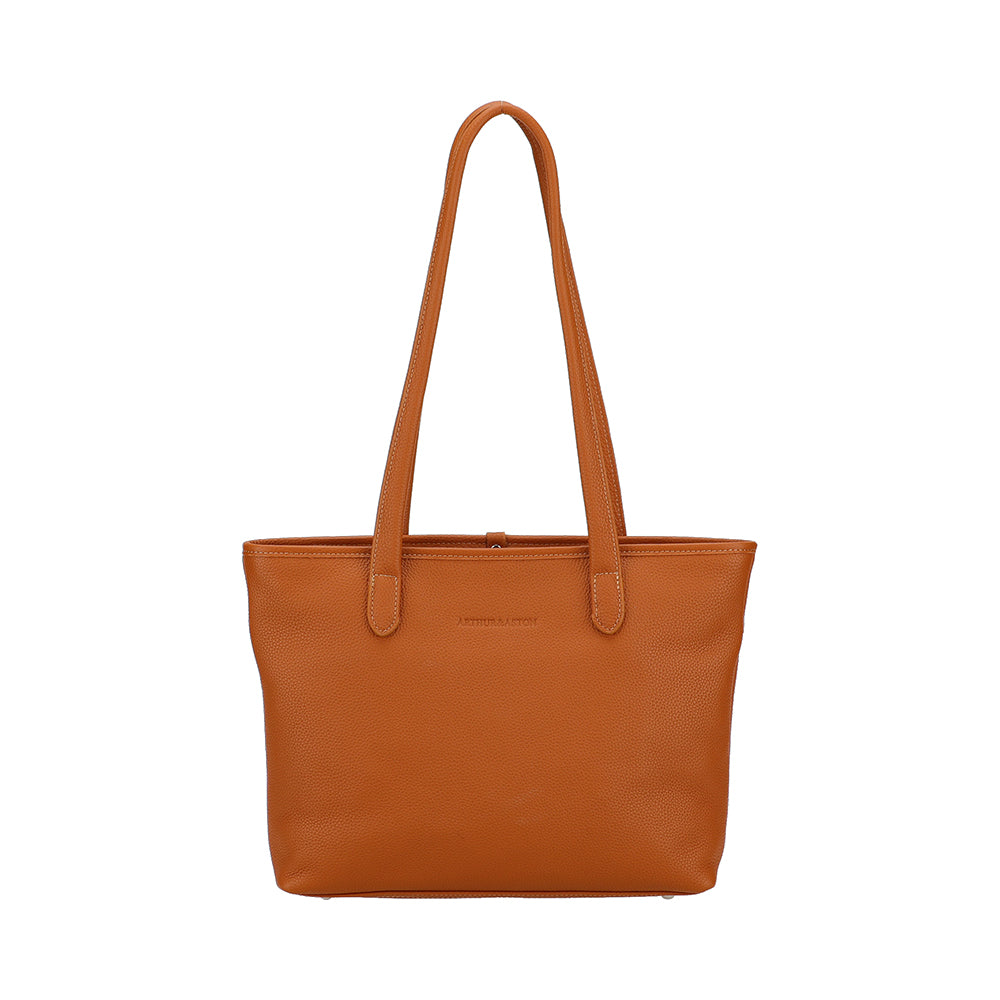 arthur-et-aston-rosalia-petit-sac-shopping-cuir-noir image 5