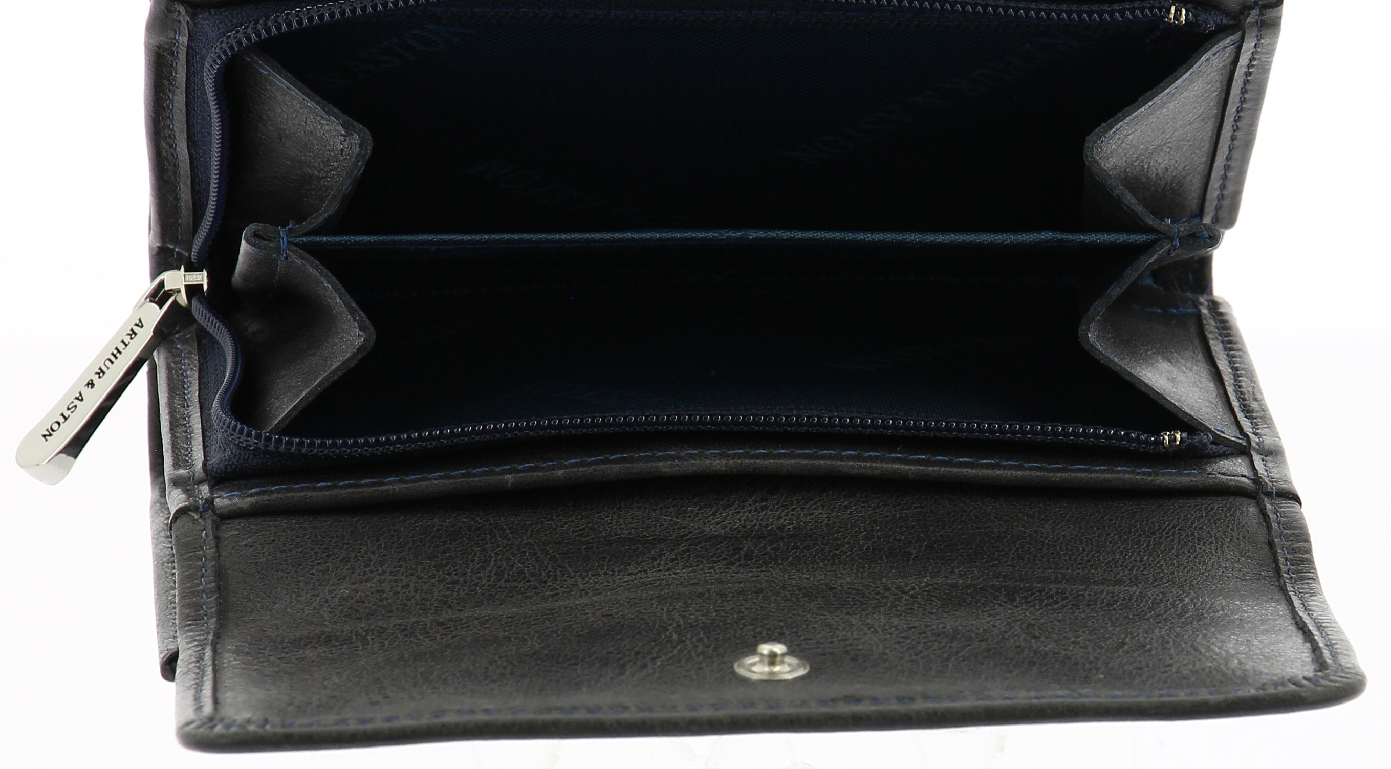 arthur-et-aston-rose-portefeuille-cuir-bleu image 5