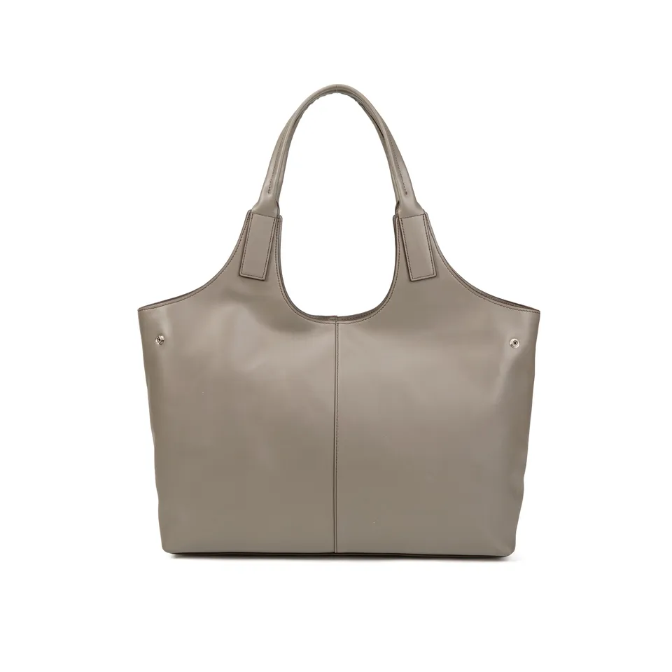 kate-lee-clemence-kl-sac-cuir-gris-bandouli-re image 1