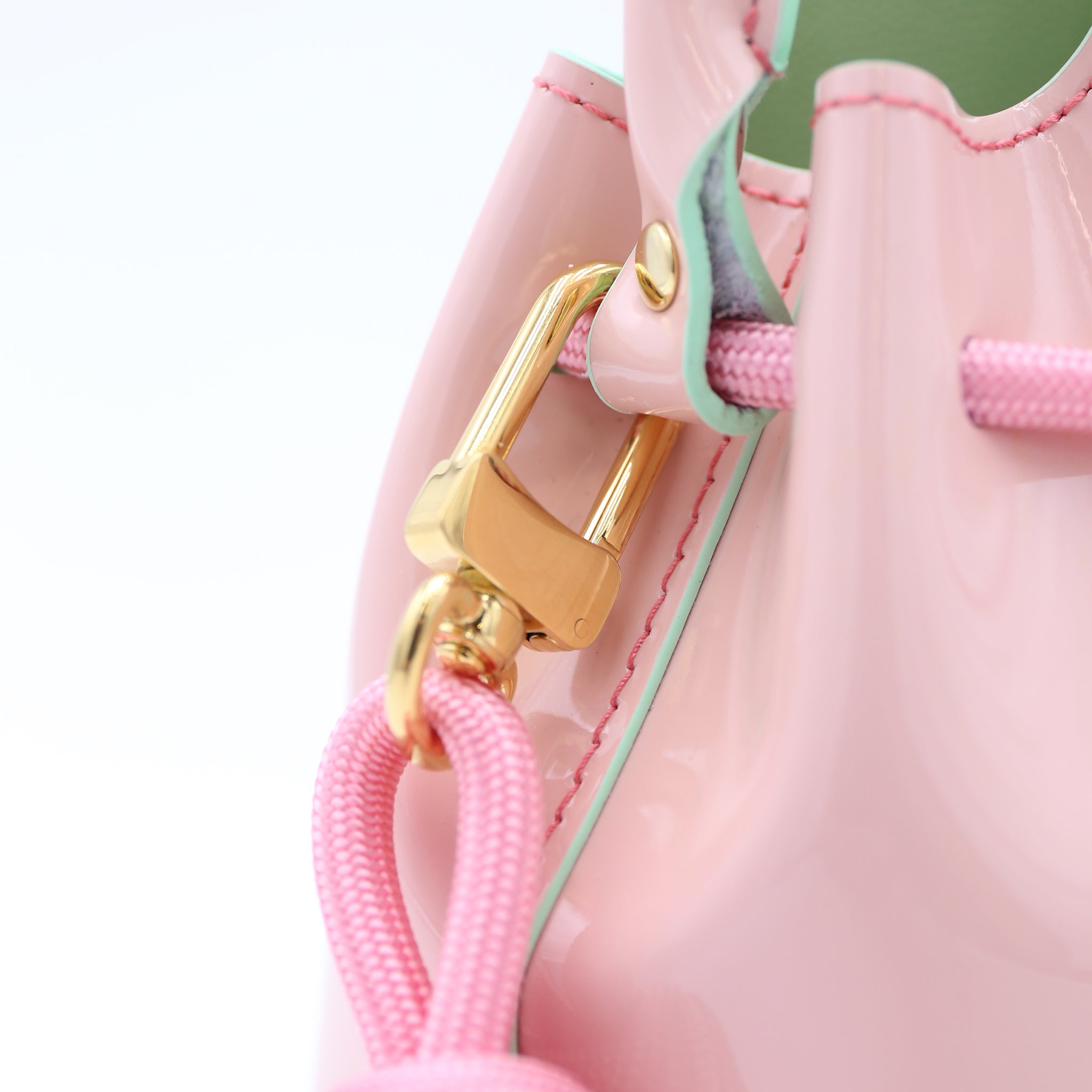 atelier-penso-mini-bucket-sac-seau-cuir-candy-mint-corde image 6