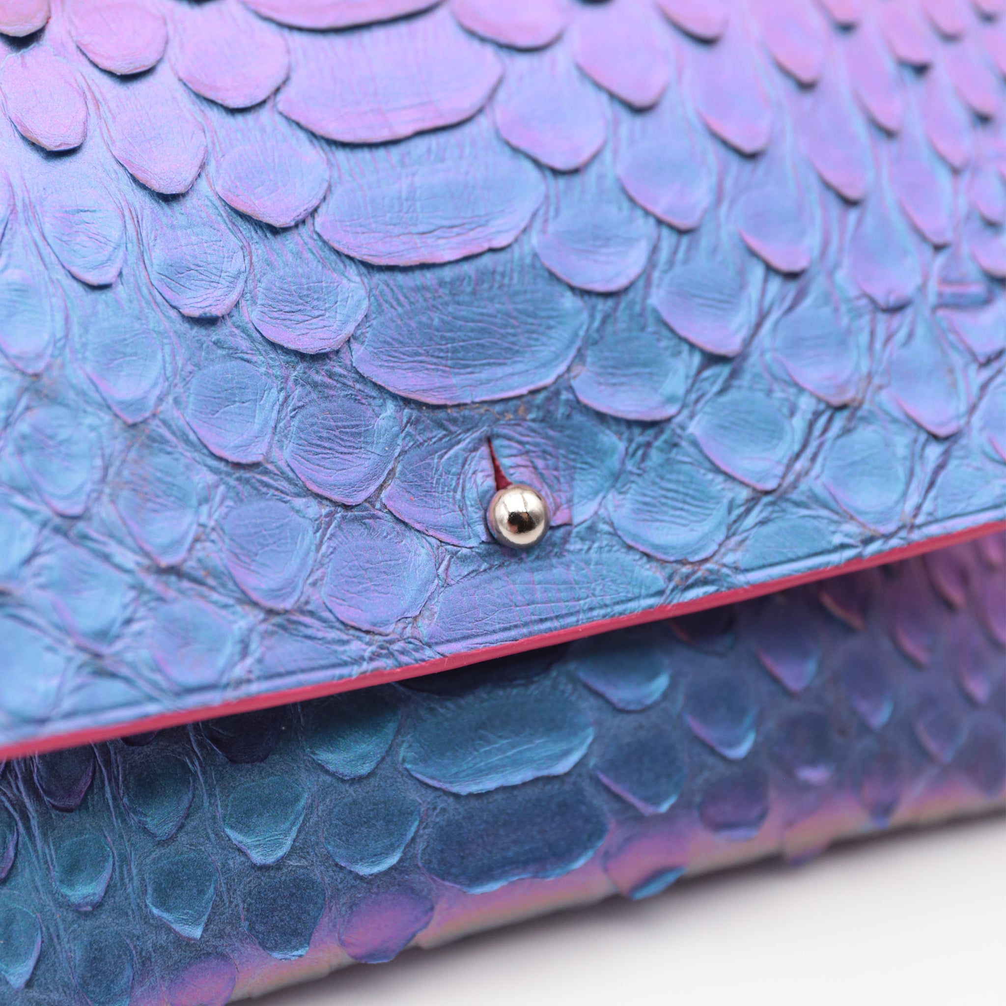 atelier-penso-ft-porte-cartes-cuir-python-iridescent-9x13 image 5