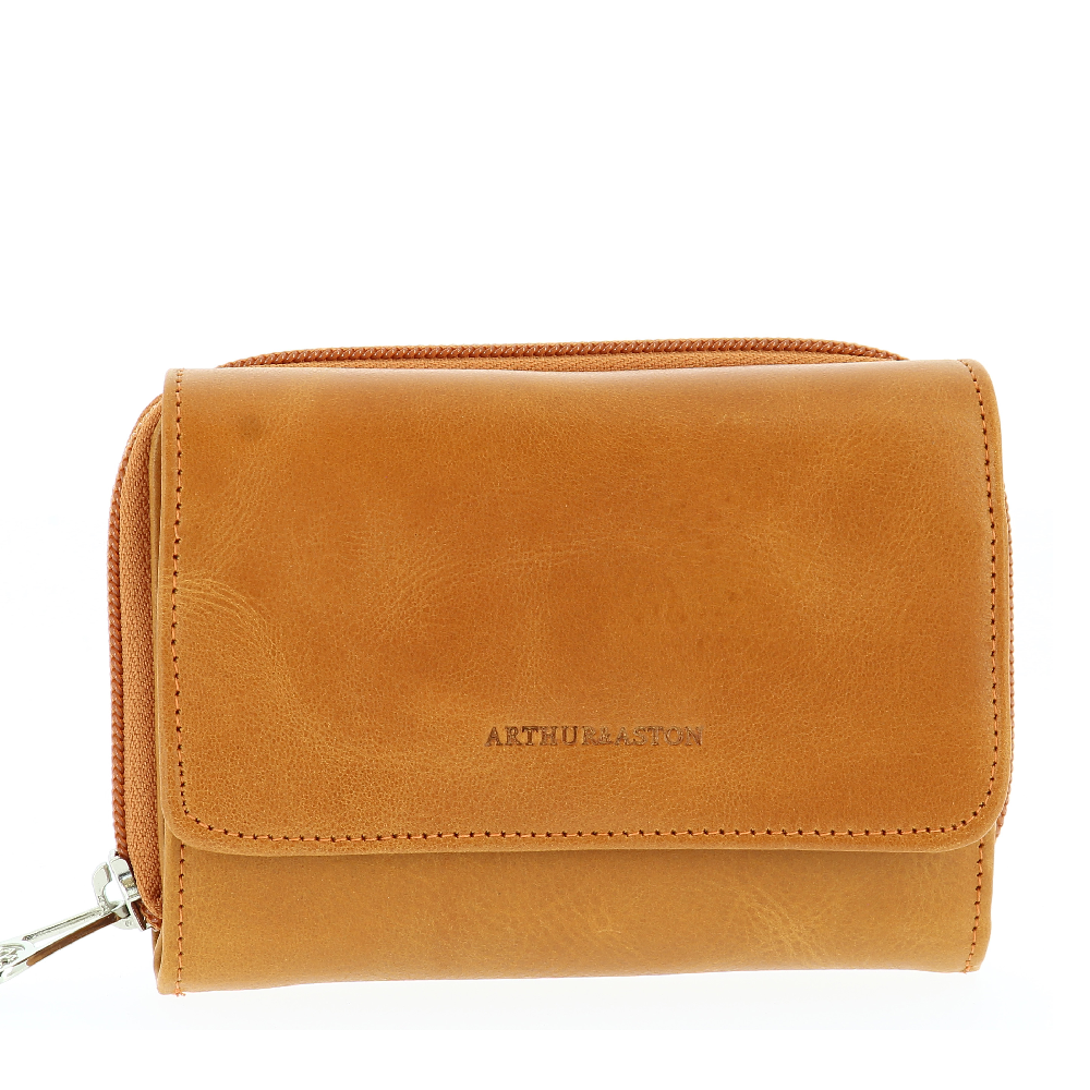 arthur-et-aston-rose-porte-monnaie-cartes-cuir-noir-2 image 4