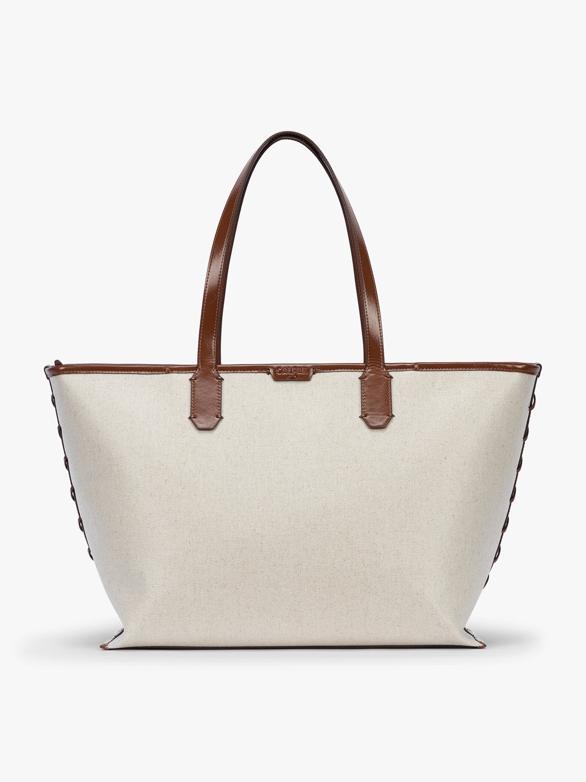 calpak-colette-15-tote-sac-ordinateur-natural-brown-toile image 1