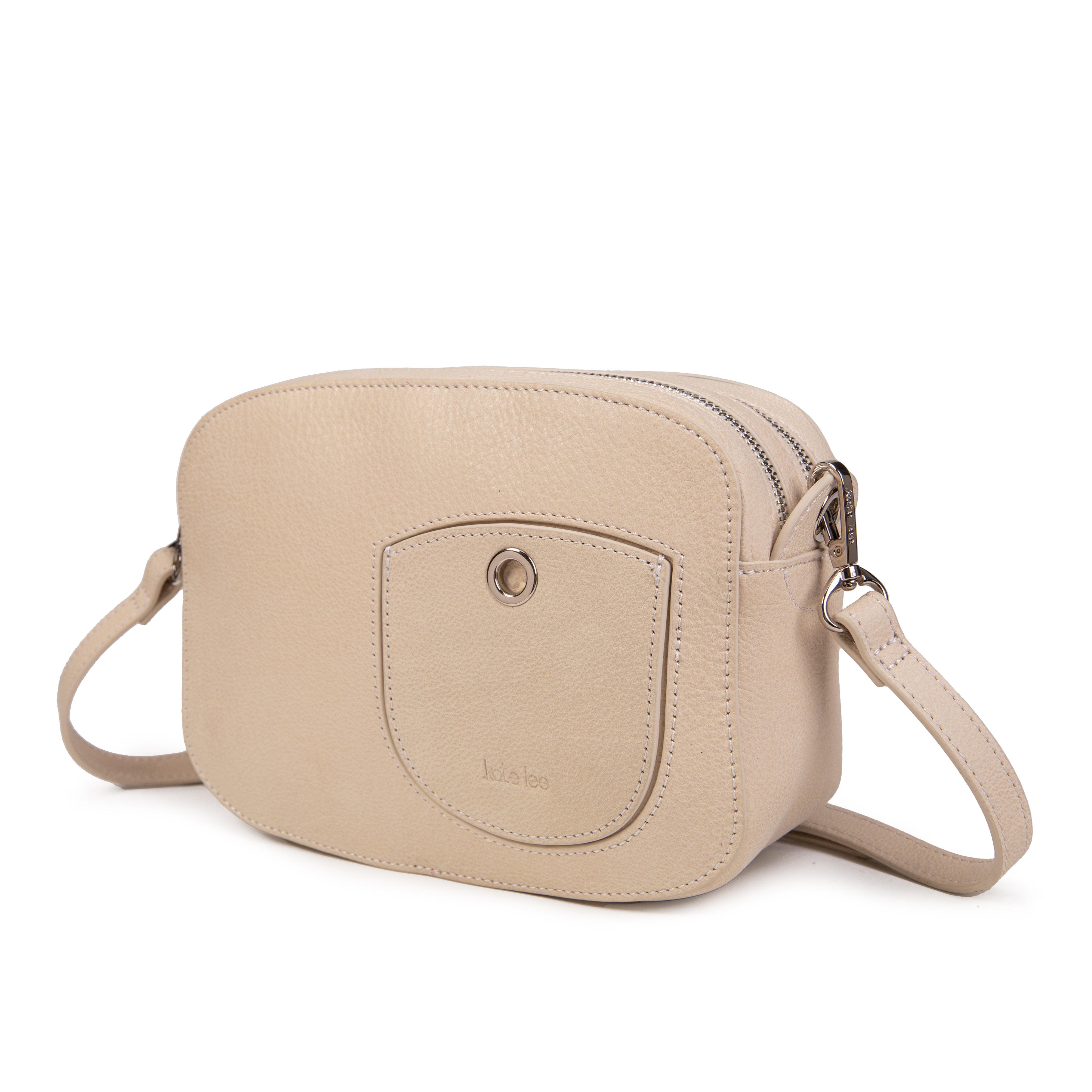 kate-lee-renee-sac-bandouli-re-beige-vachette-grain-e image 2