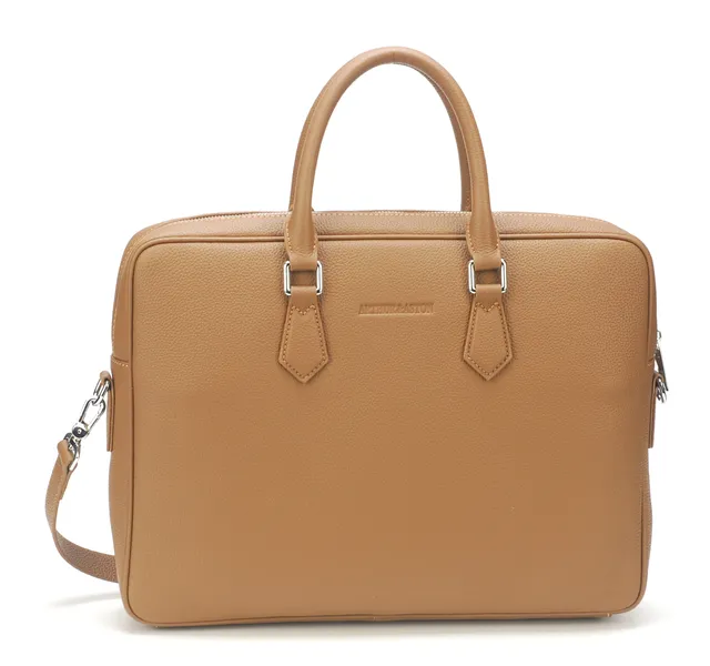 arthur-et-aston-porte-document-cuir-vachette-bleu-petit image 1