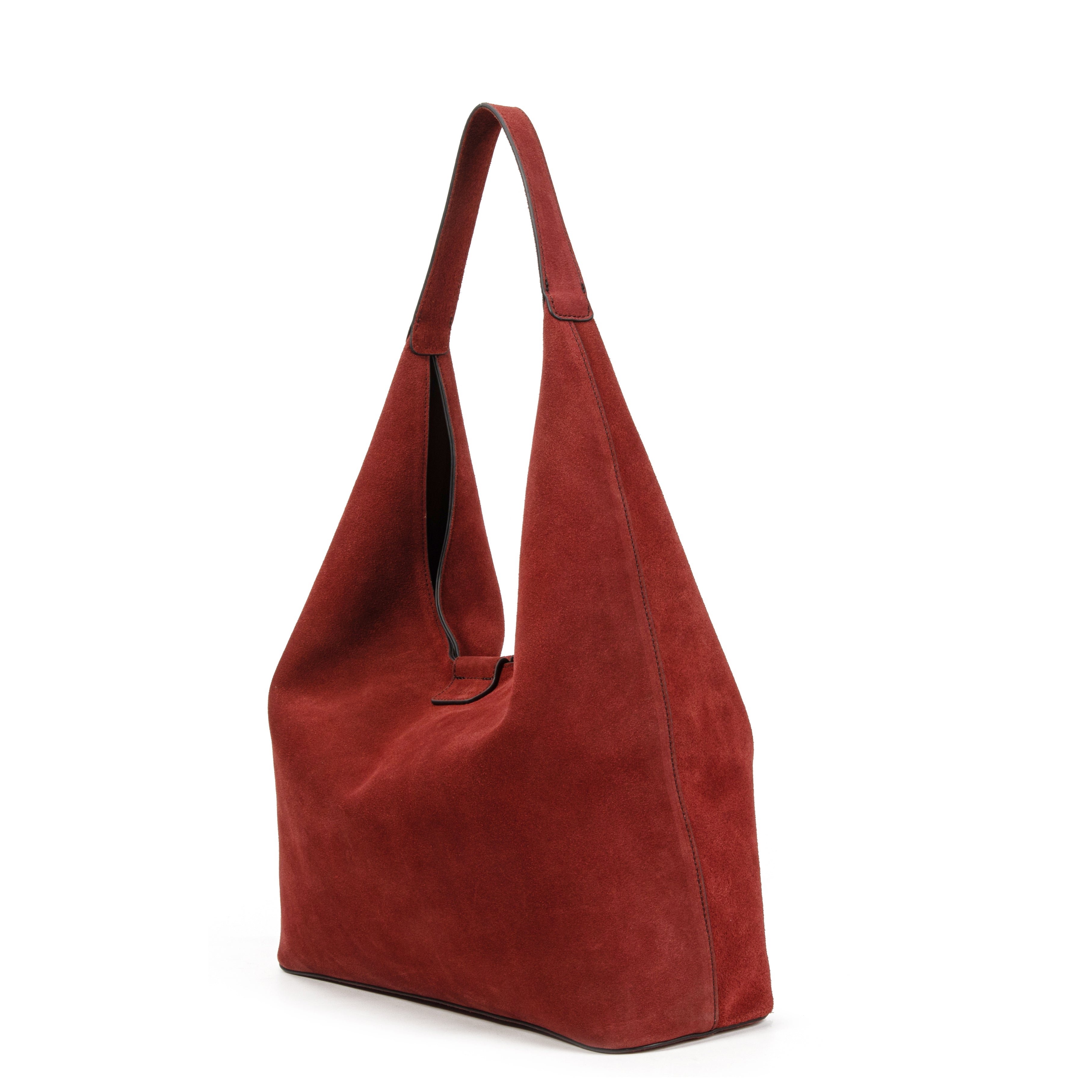 kate-lee-lune-sac-cabas-velours-rouge image 2