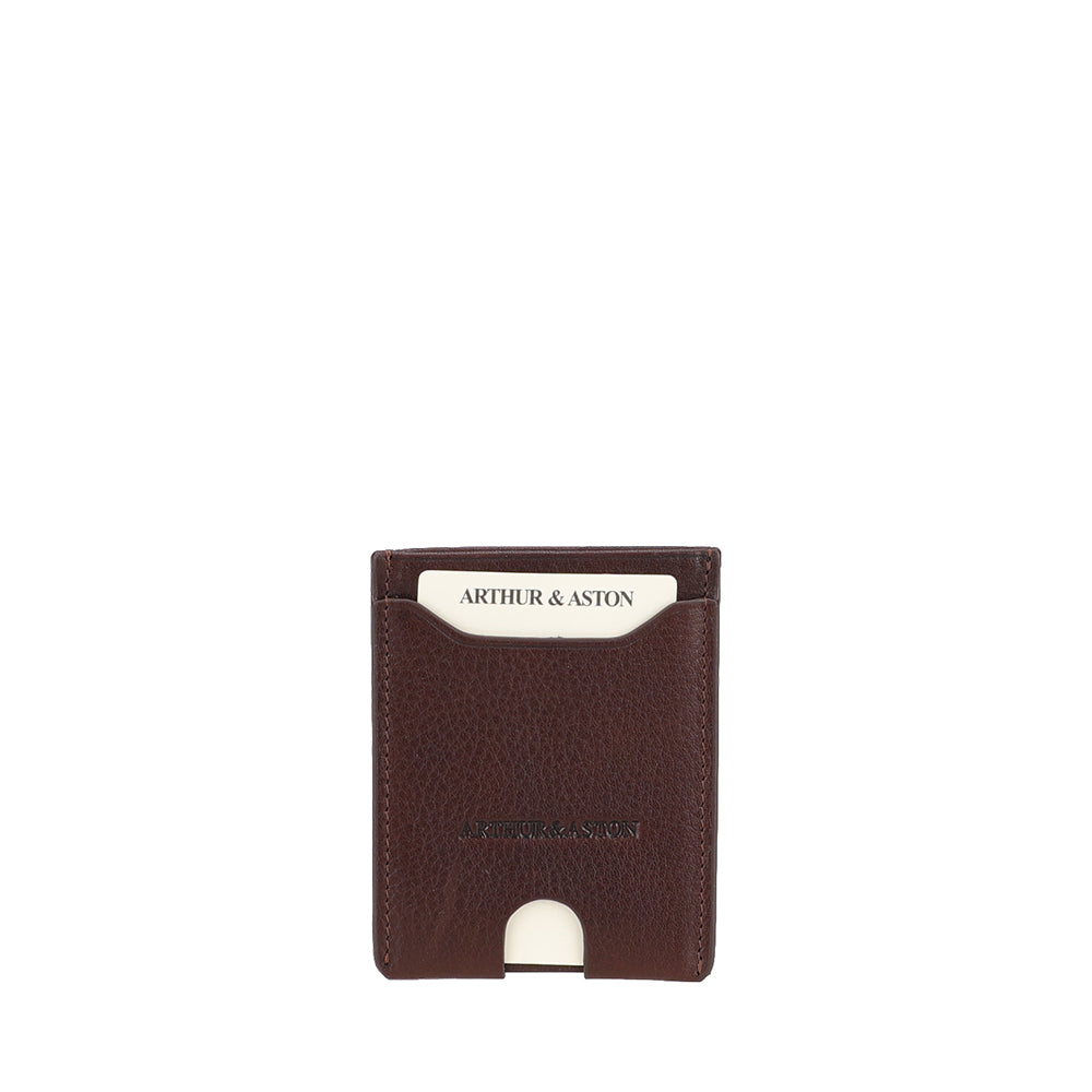 arthur-et-aston-ange-petit-porte-cartes-cuir-noir-homme image 3