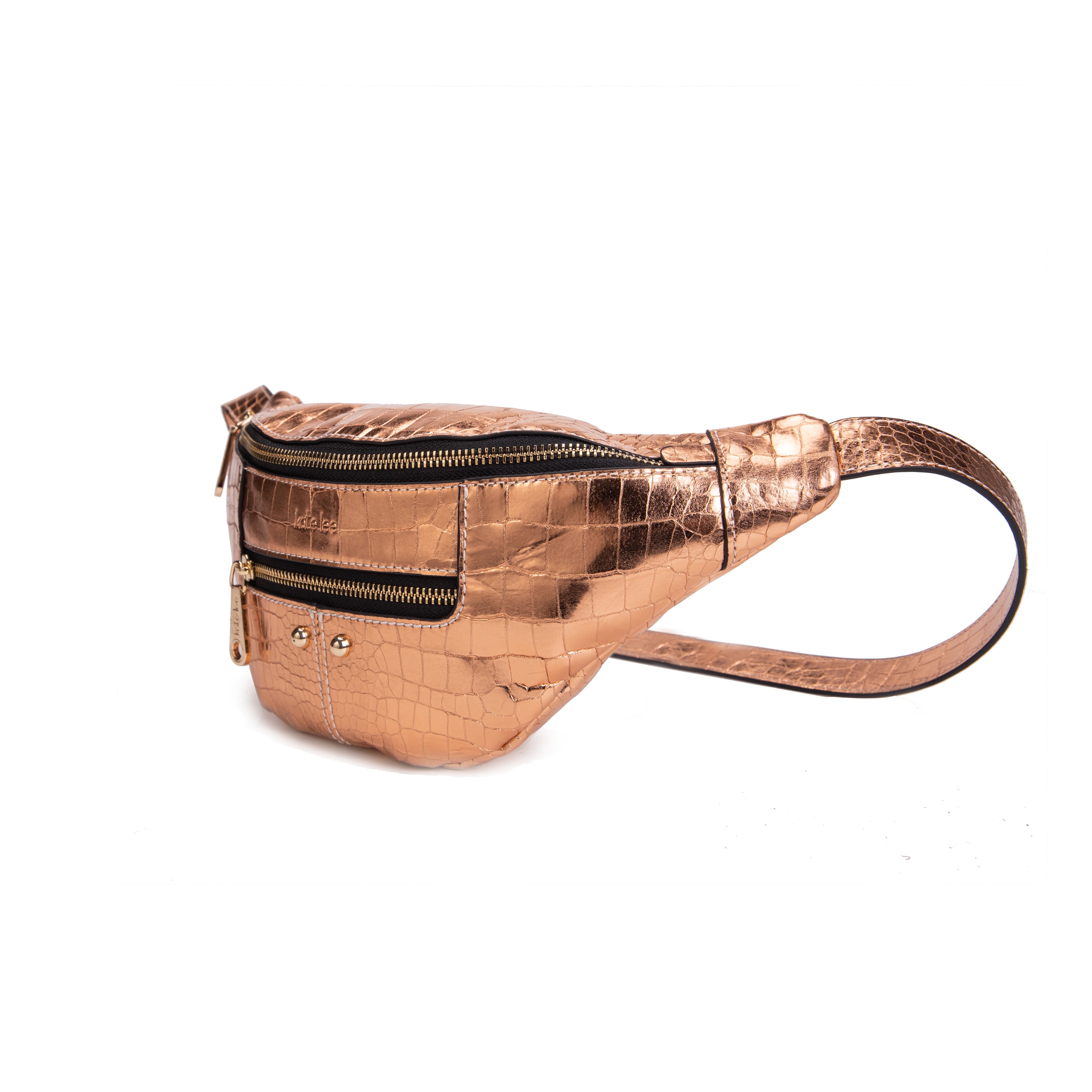 kate-lee-banane-triomf-cro-cuir-croco-rose-gold image 2