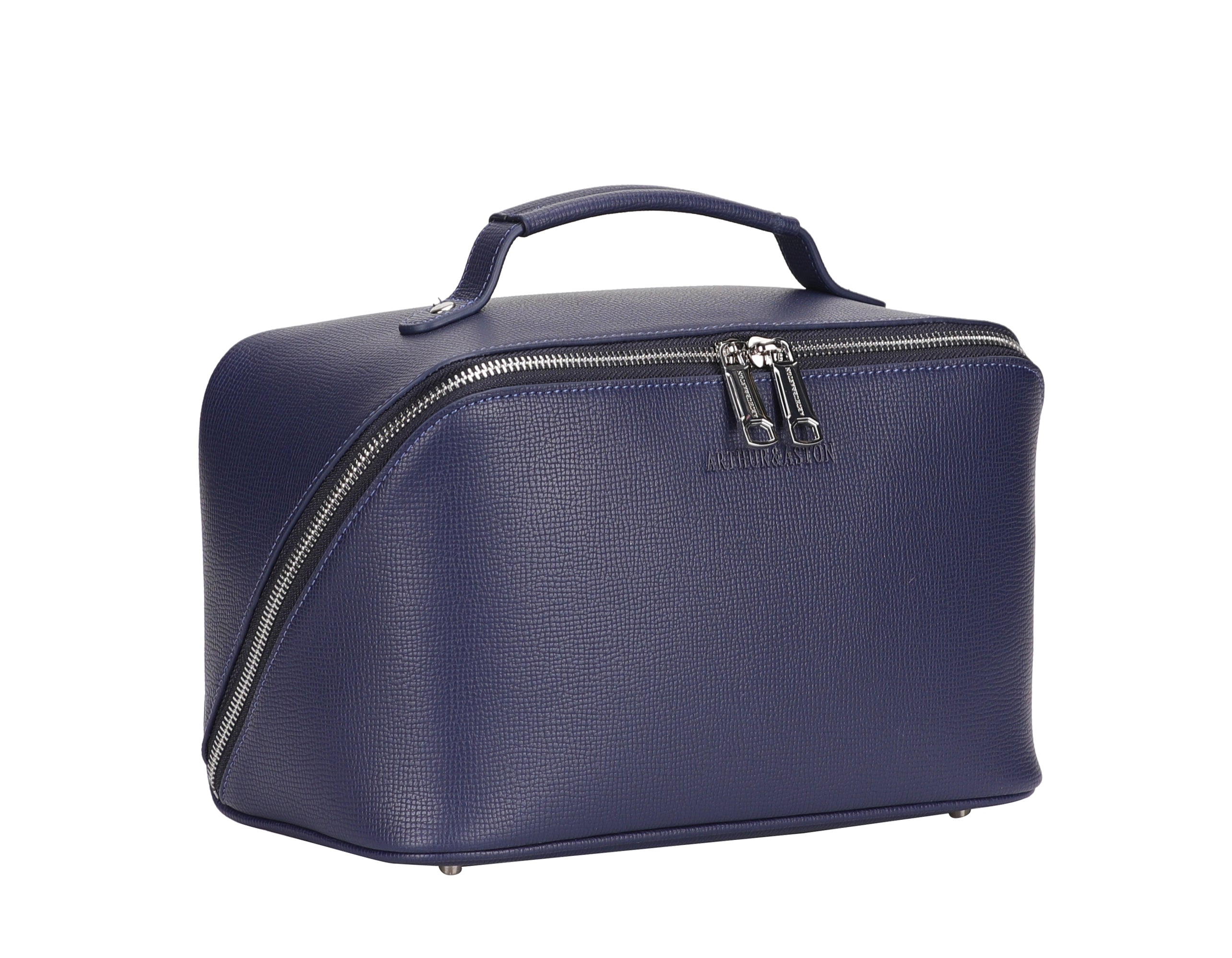 arthur-et-aston-nelson-trousse-de-toilette-cuir-noir-voyage image 2