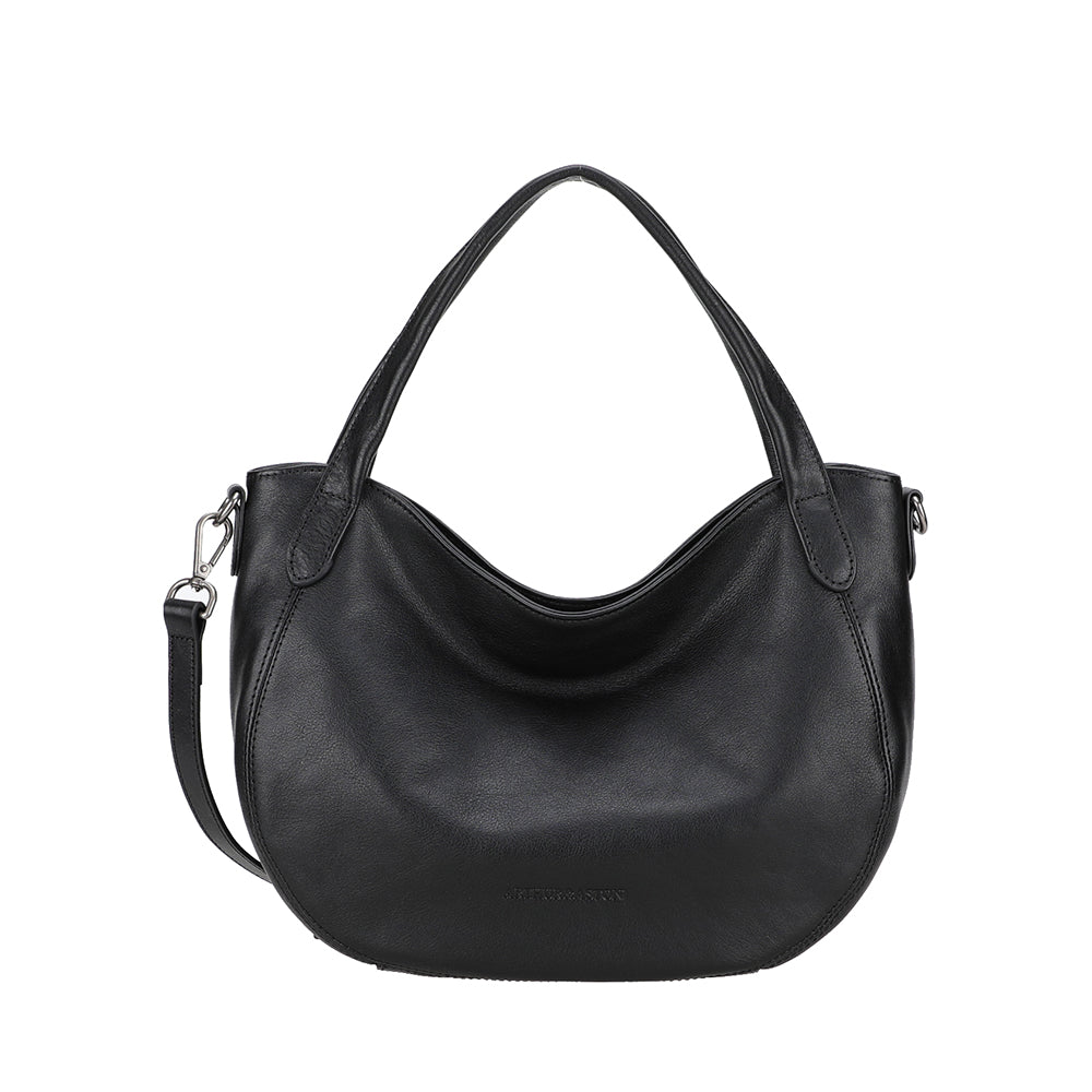 arthur-et-aston-edith-sac-main-m-cuir-noir-triple-port image 5