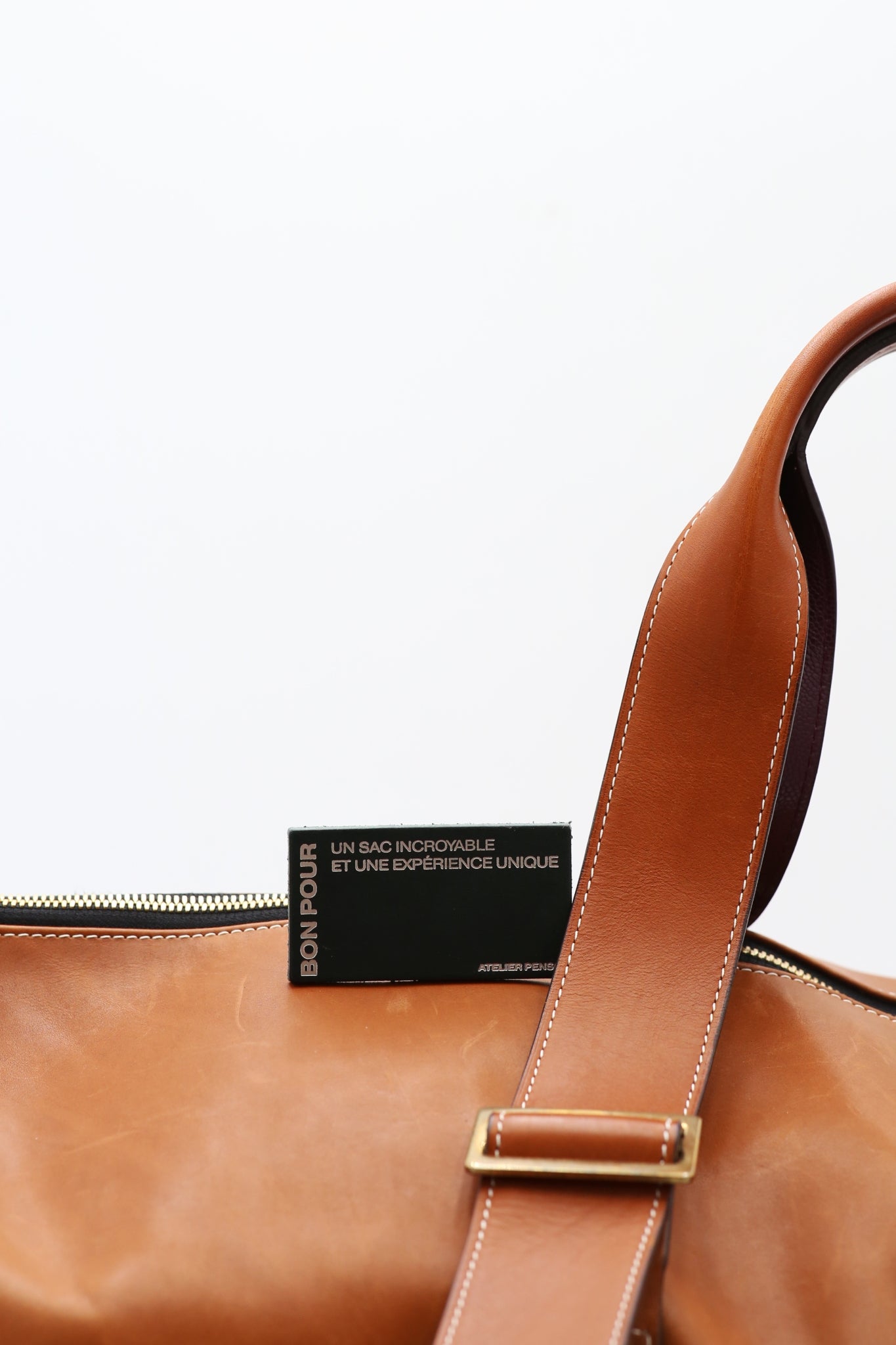 atelier-penso-weekender-bon-cadeau-sac-voyage-cuir-sur-mesure image 1