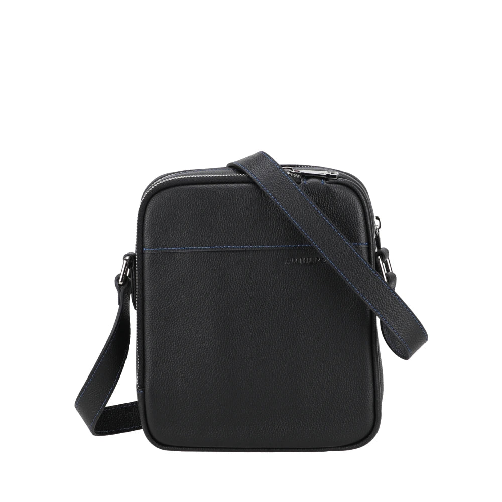 arthur-et-aston-ga-l-sac-travers-m-cuir-noir-homme image 8