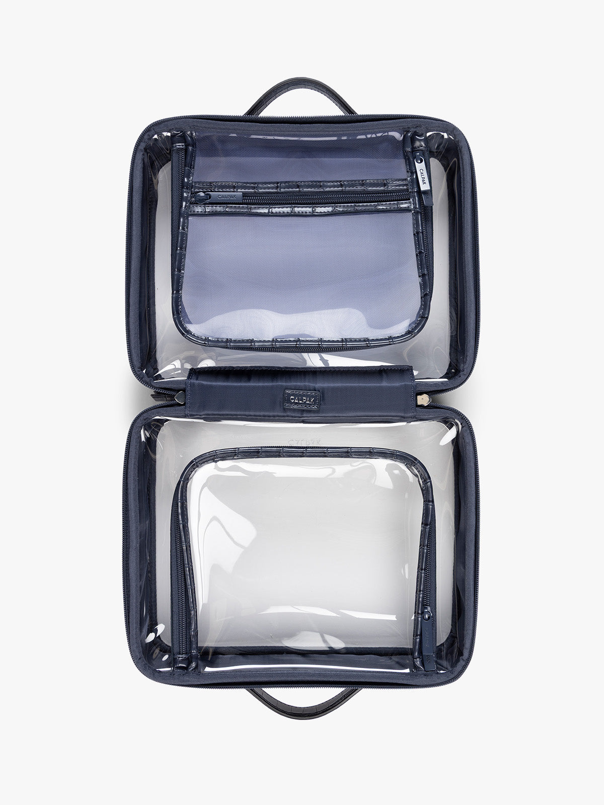 calpak-kaya-trousse-maquillage-transparente-navy-croc image 8
