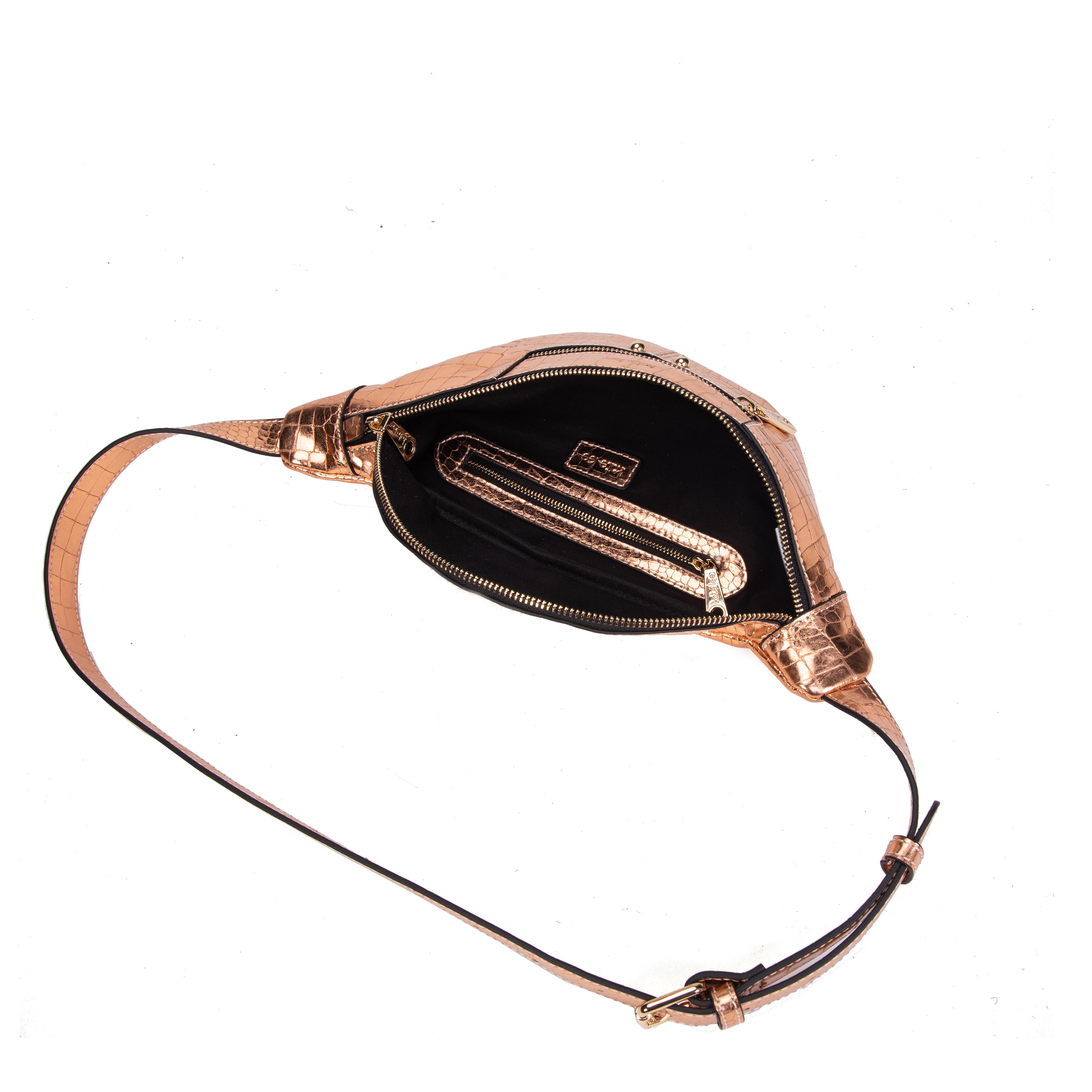 kate-lee-banane-triomf-cro-cuir-croco-rose-gold image 3