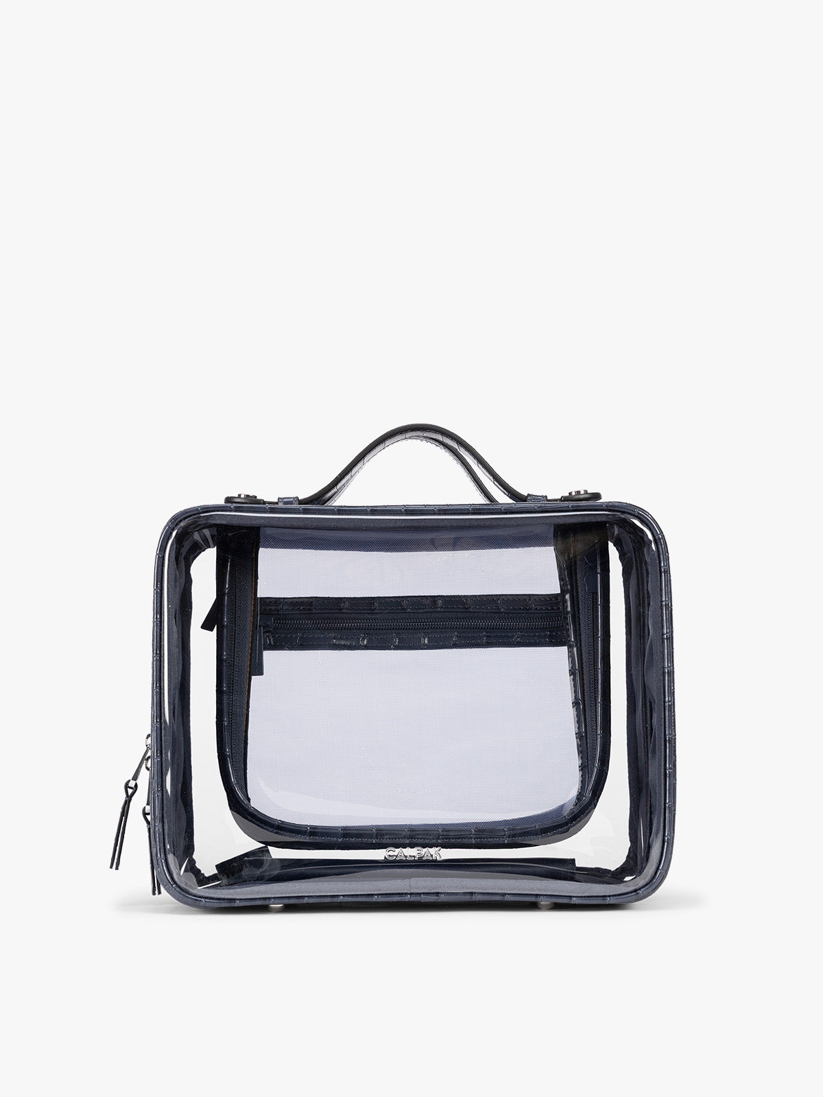 calpak-kaya-trousse-maquillage-transparente-navy-croc image 5