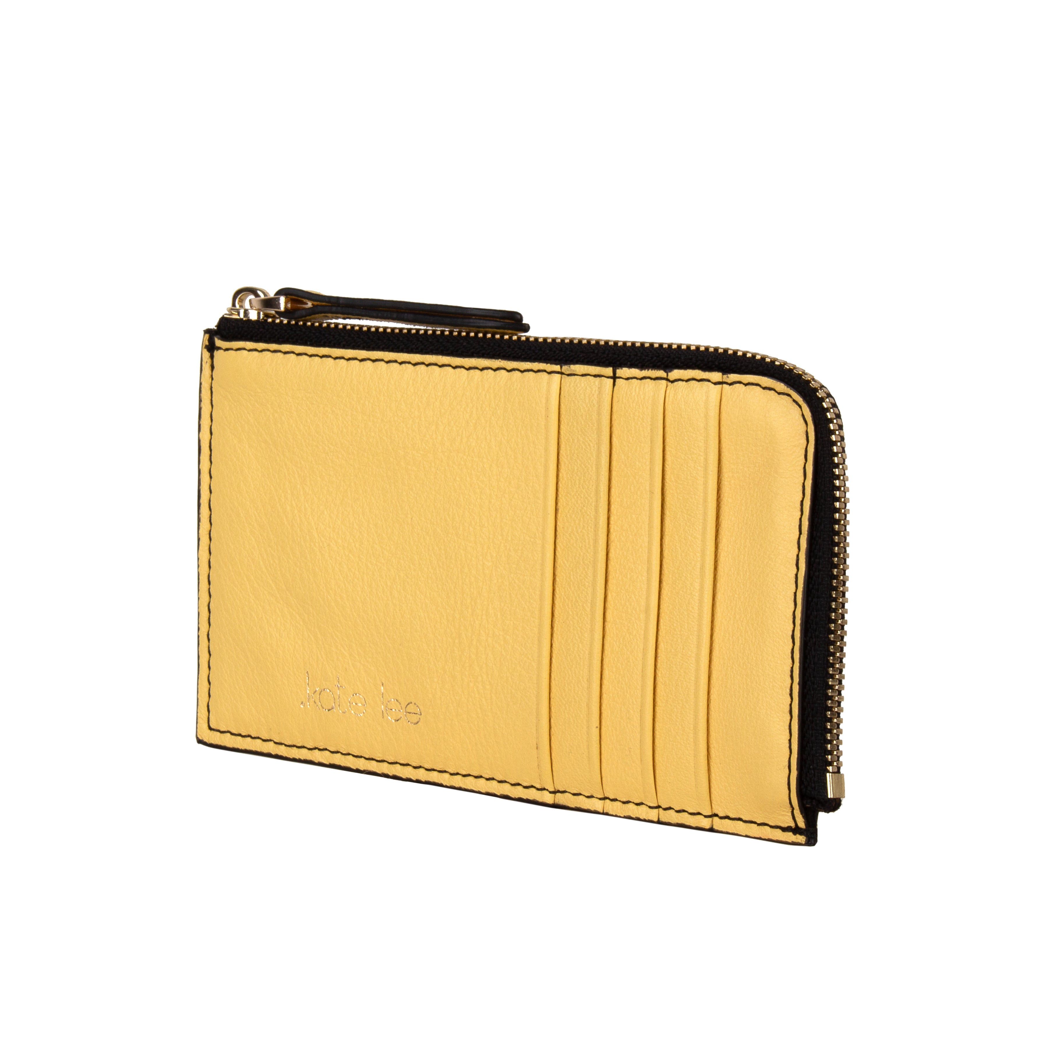 kate-lee-alo-sa-g-vachette-grain-e-portefeuille-citron image 2