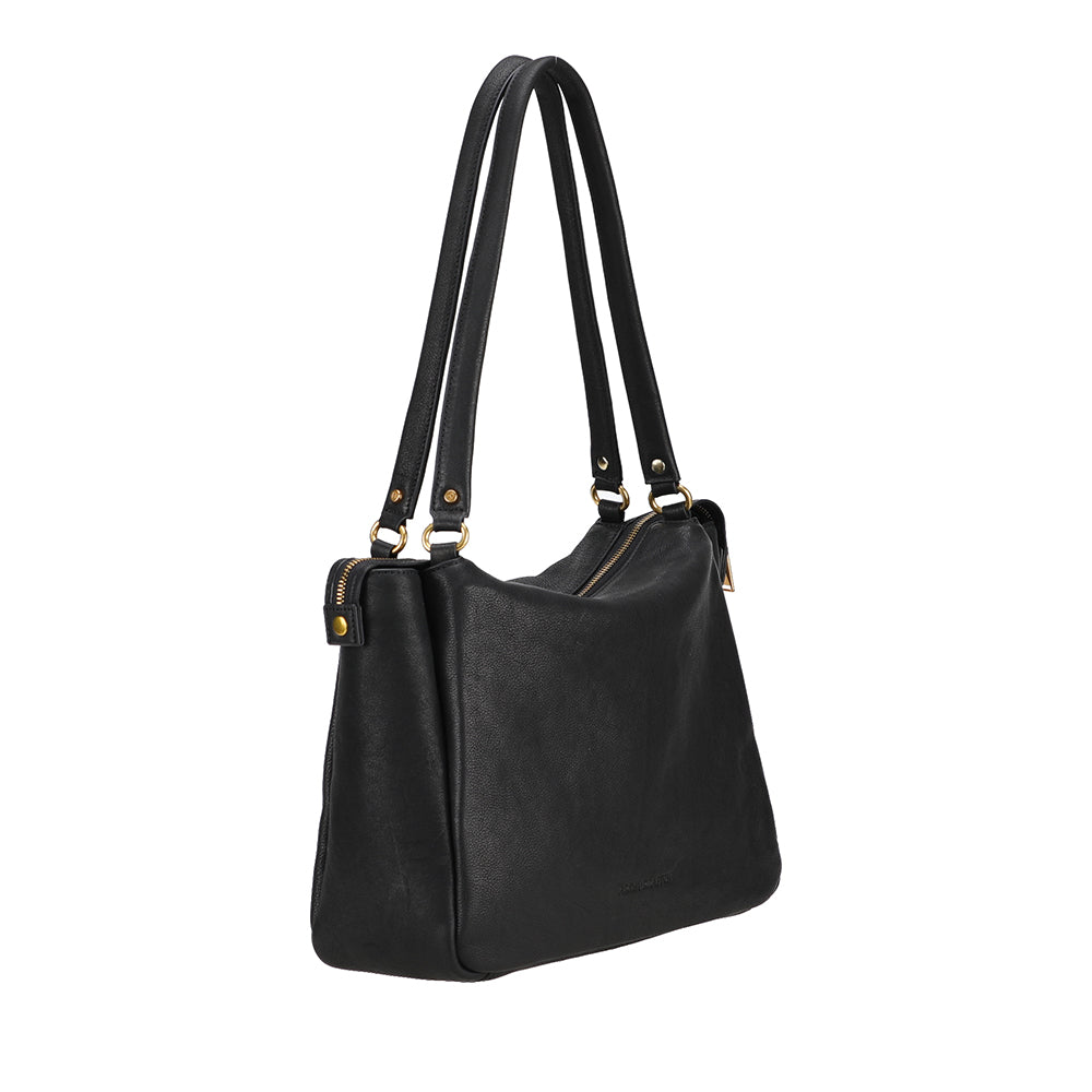 arthur-et-aston-elsa-sac-shopping-paule-cuir-noir-31-cm image 2