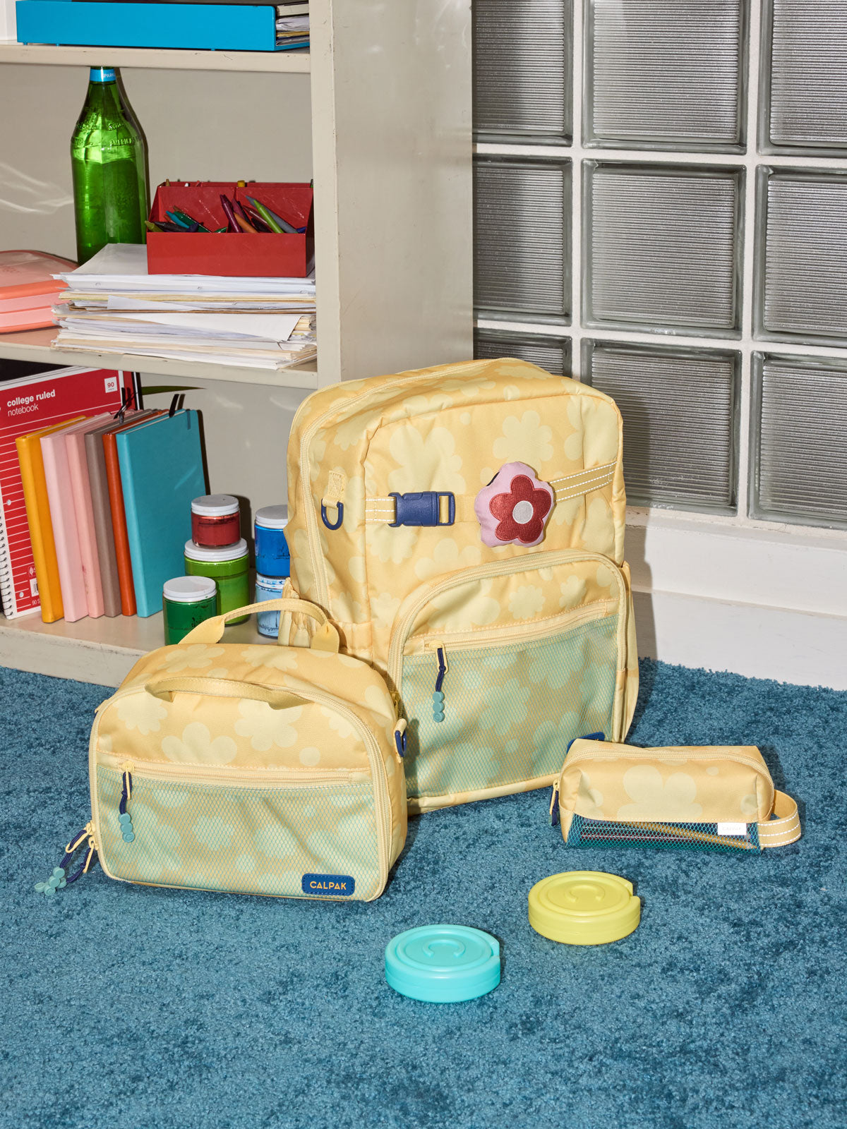 calpak-kids-lot-scolaire-sac-dos-rose-orchid-e image 5