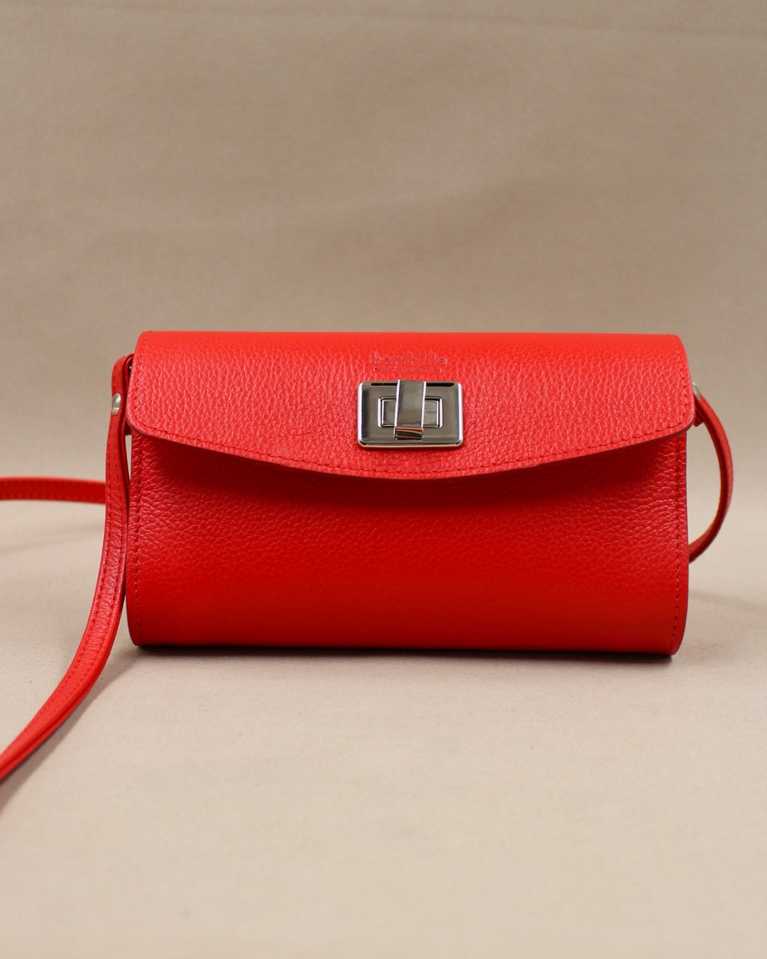 berthille-trotter-t-2026-pochette-cuir-coquelicot image 3