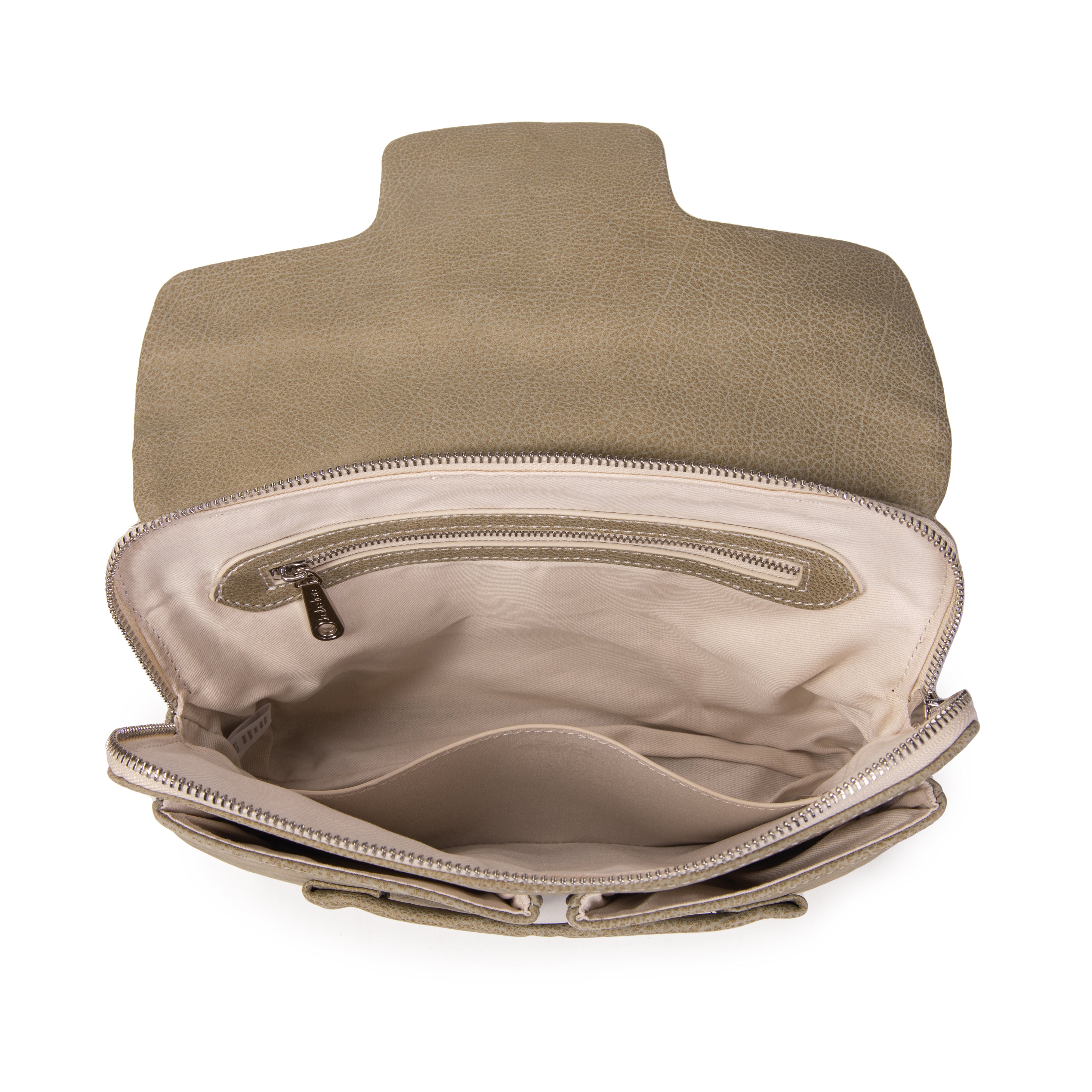 kate-lee-lisia-sac-bandouli-re-cuir-grain-amande image 3