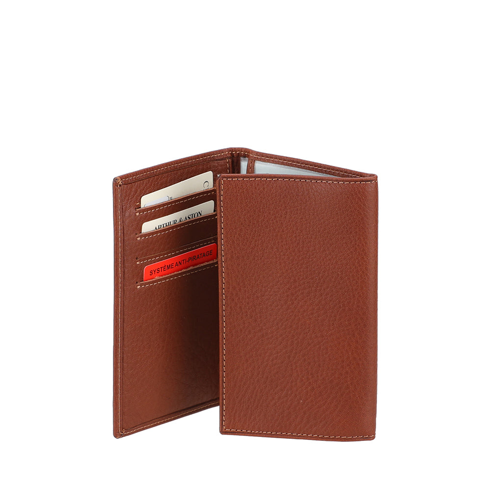 arthur-et-aston-ange-porte-papiers-cuir-noir-rfid-compact image 4