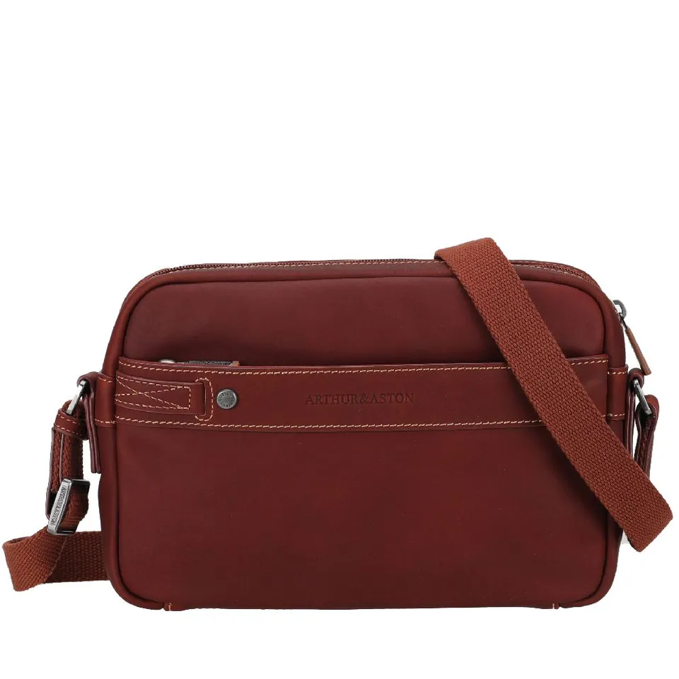arthur-et-aston-n-ro-petite-besace-cuir-ch-taigne image 1