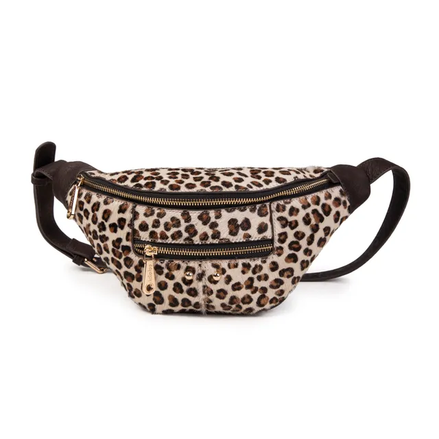 kate-lee-triomf-sac-banane-l-opard-cru-cuir image 1
