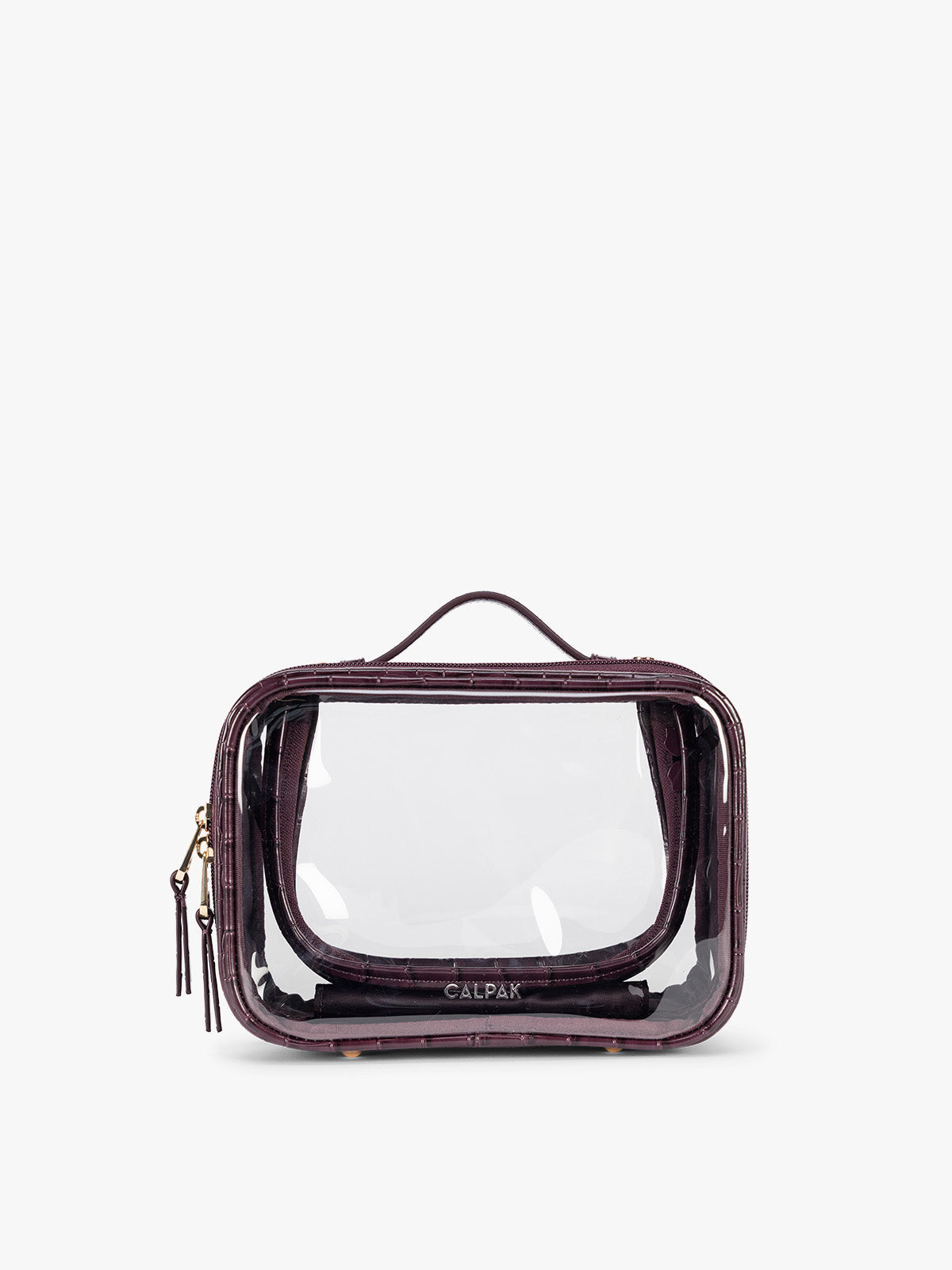 calpak-kaya-trousse-maquillage-croco-bleu-marine image 1