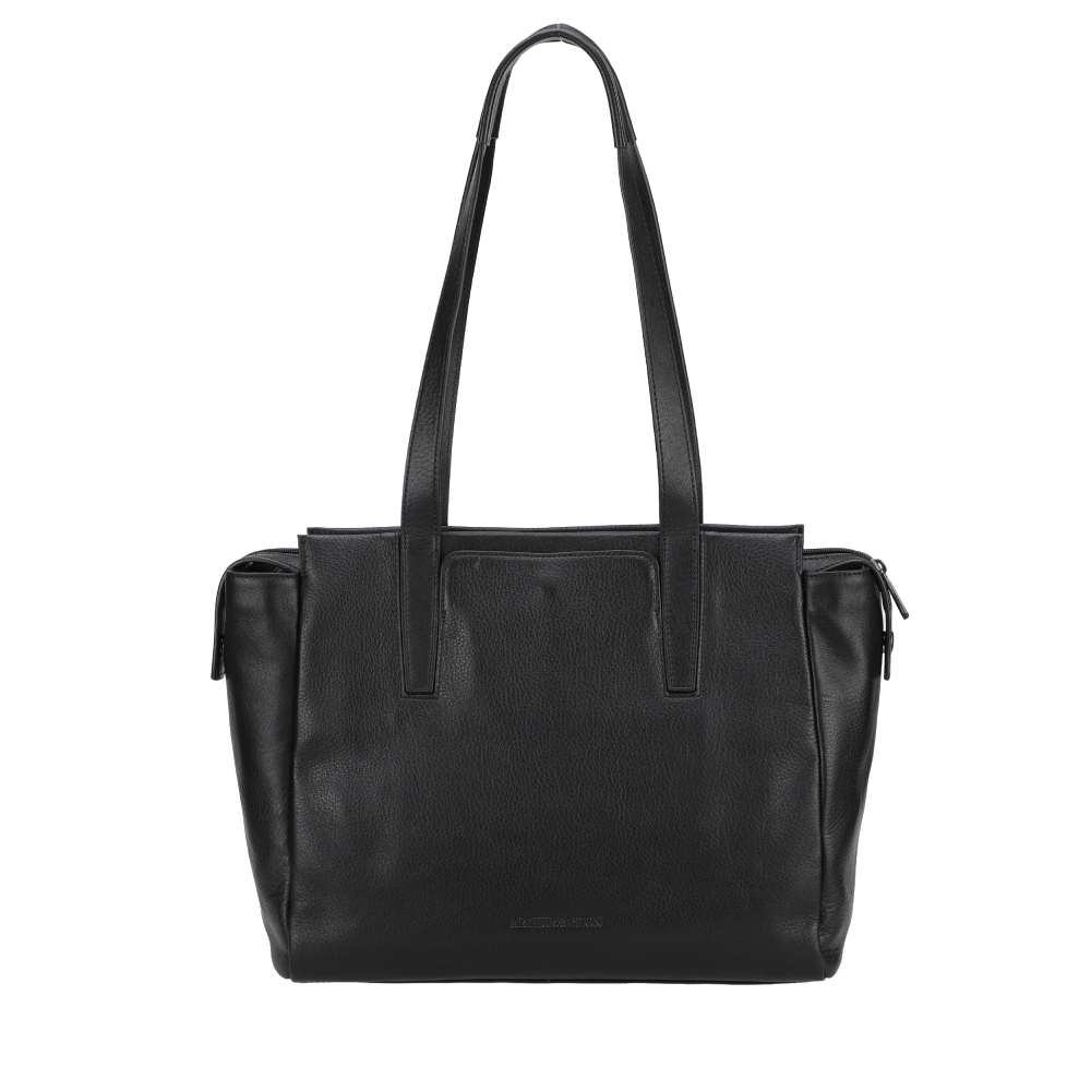 arthur-et-aston-l-on-sac-paule-cuir-l-noir image 1