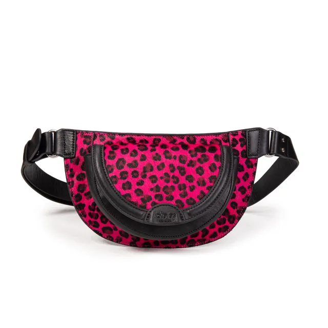 kate-lee-ully-sac-banane-l-opard-fuchsia-vachette image 1