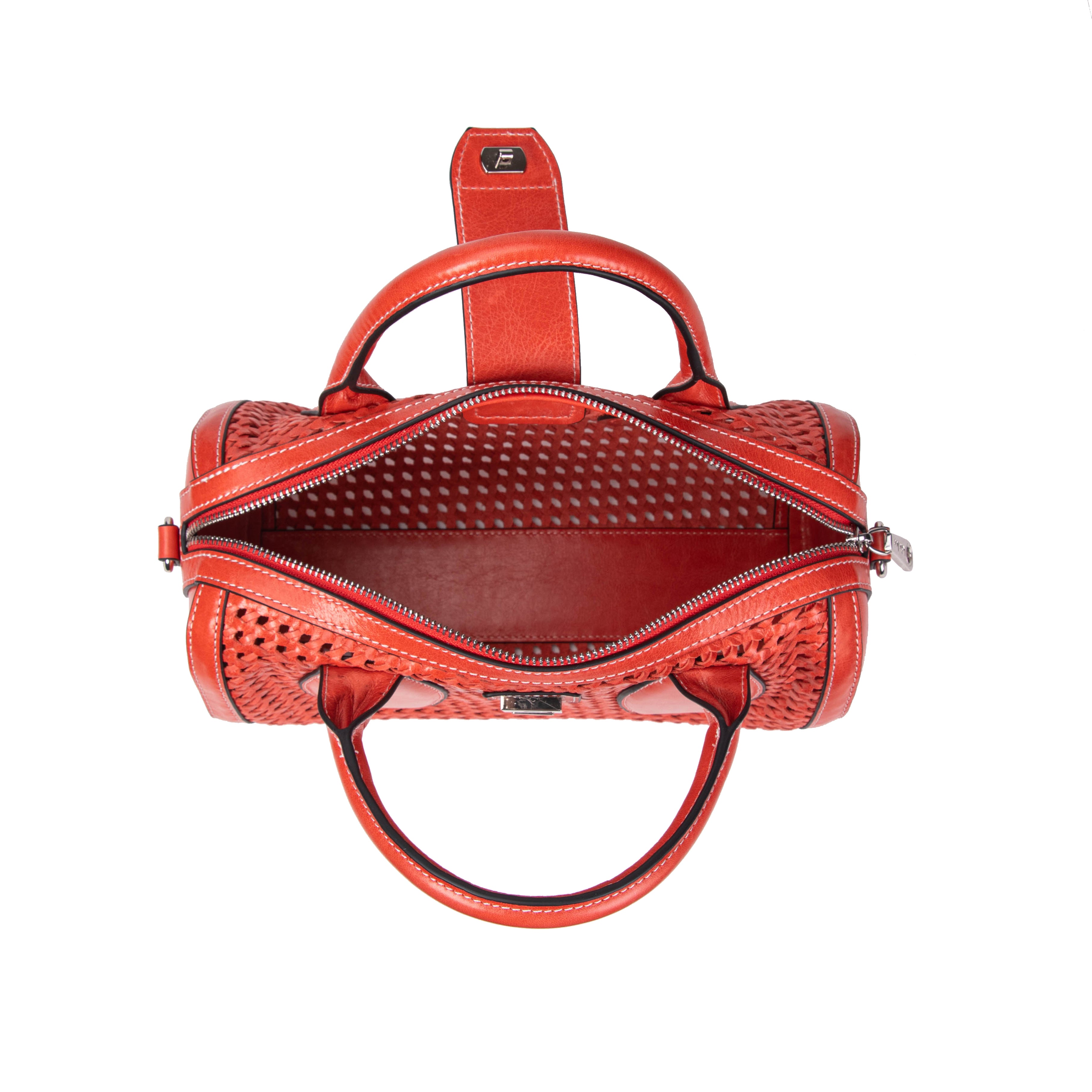 kate-lee-frola-sac-bowling-feu-cuir-tress image 3