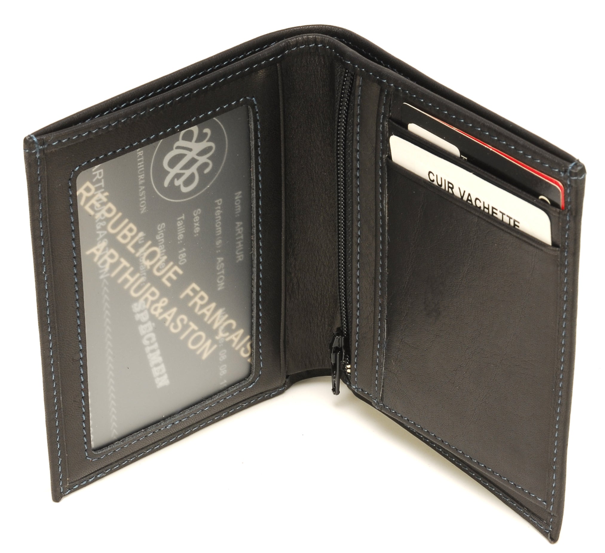 arthur-et-aston-pablo-portefeuille-mini-cuir-plong-cognac image 6