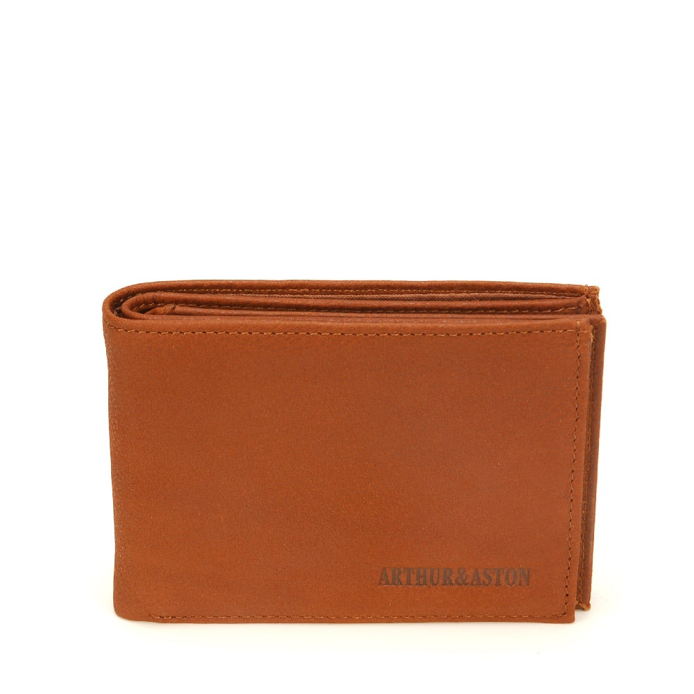 arthur-et-aston-oscar-portefeuille-cuir-cognac-anti-rfid image 1
