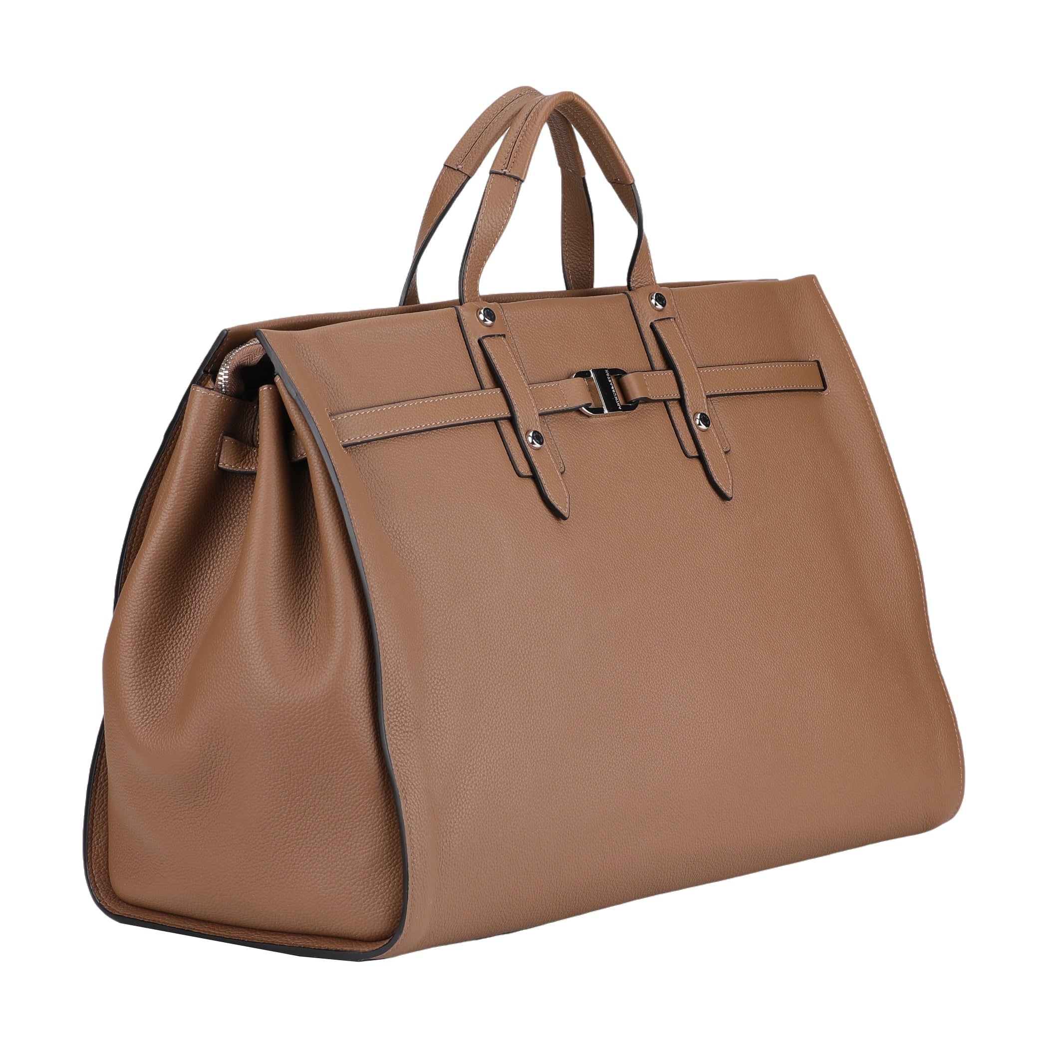 arthur-et-aston-daphn-sac-de-voyage-cuir-taupe image 6