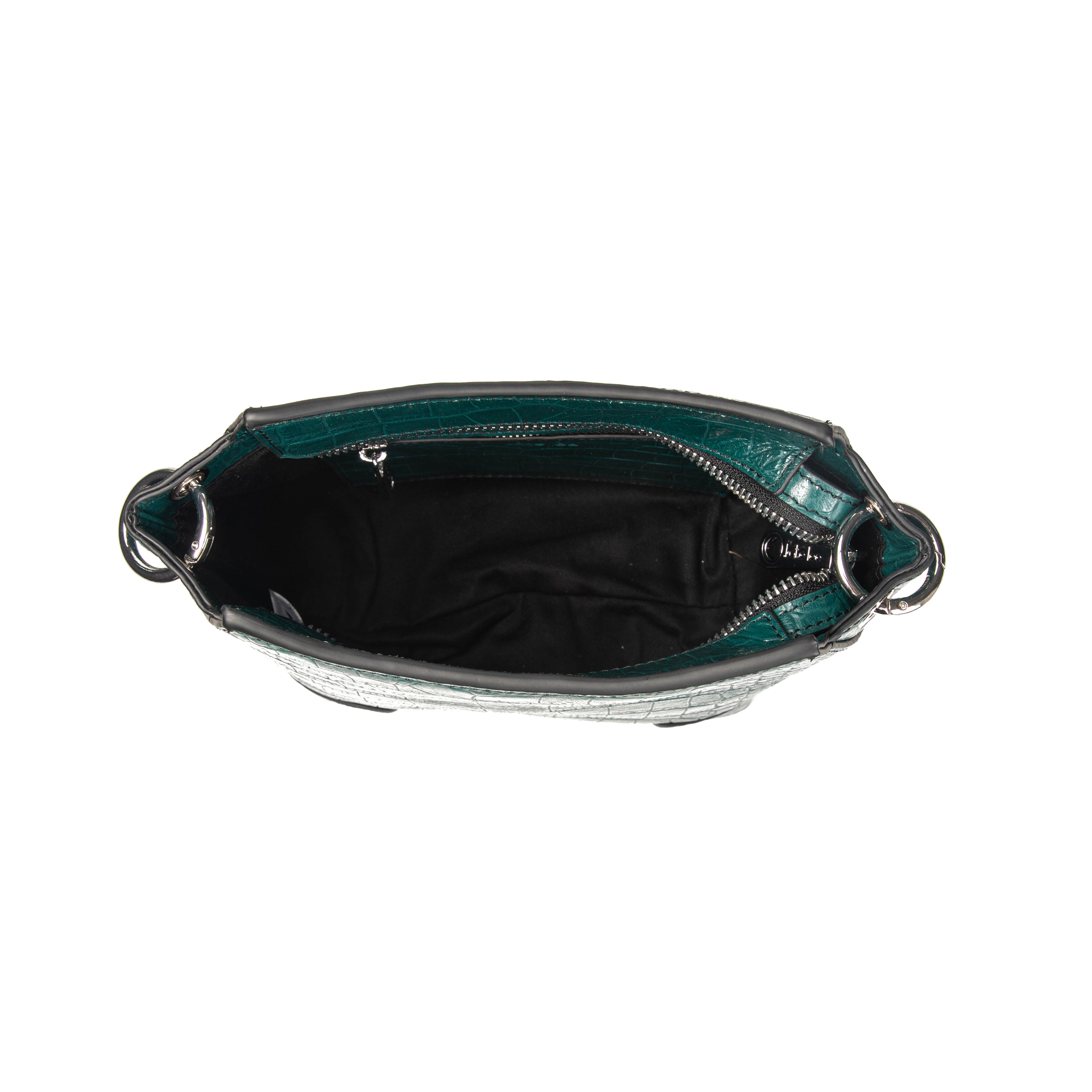 kate-lee-bonbon-sac-bandouli-re-cuir-bleu-canard-croco image 3