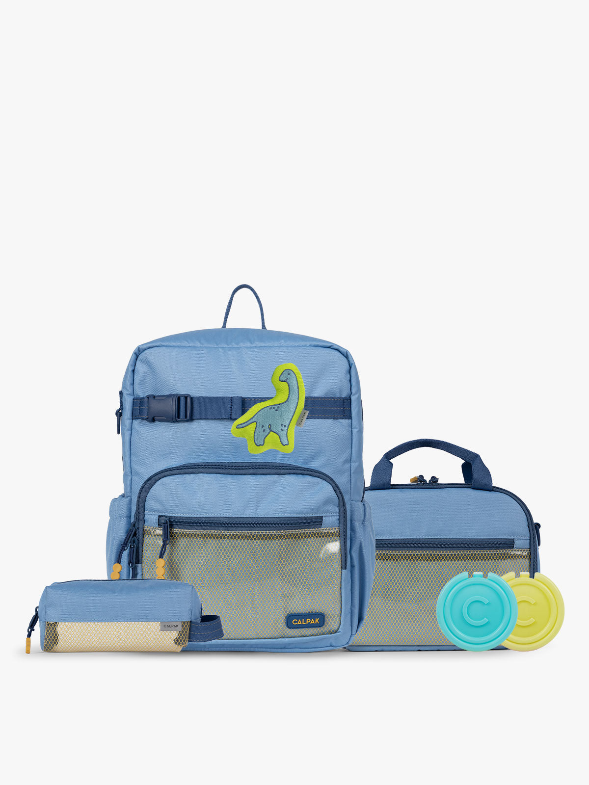 calpak-kids-pack-scolaire-sac-dos-moyen-vert image 4