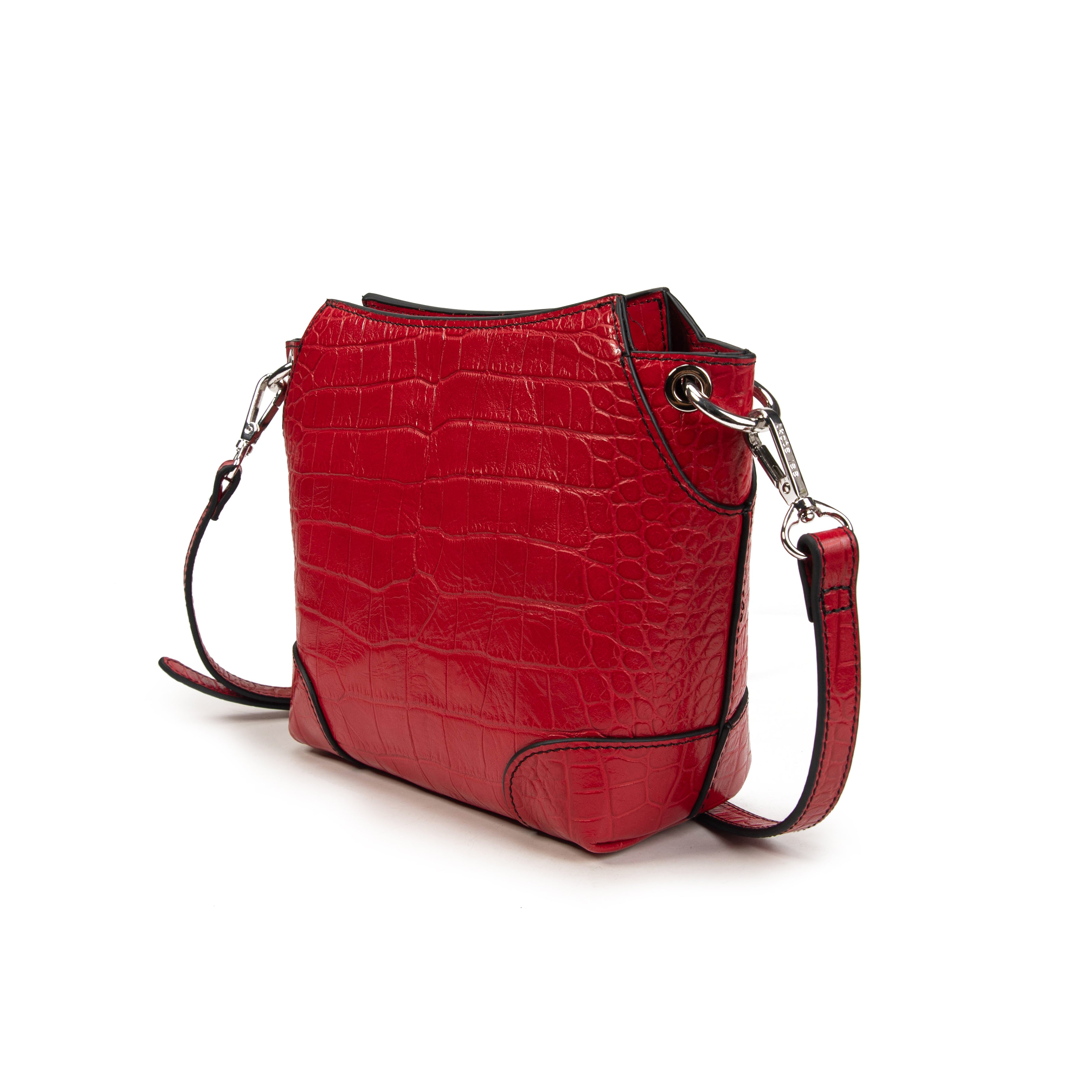 kate-lee-bonbon-tane-croco-sac-bandouli-re-rouge-croco image 2