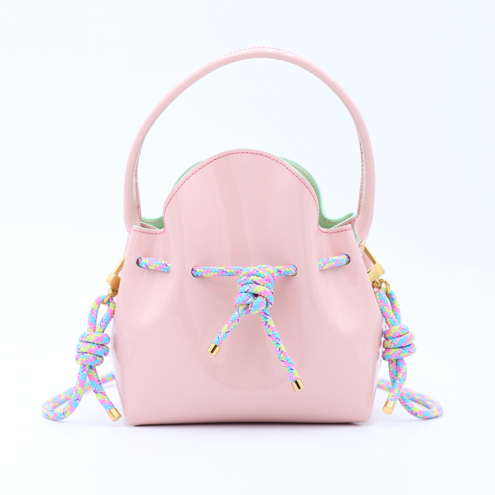 atelier-penso-mini-bucket-sac-seau-candy-arlequin-corde image 1