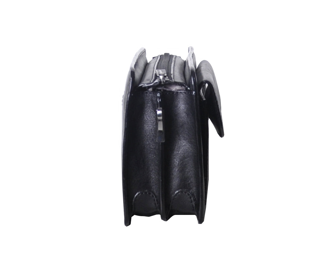 arthur-et-aston-georges-pochette-cuir-noir-homme-vachette image 3
