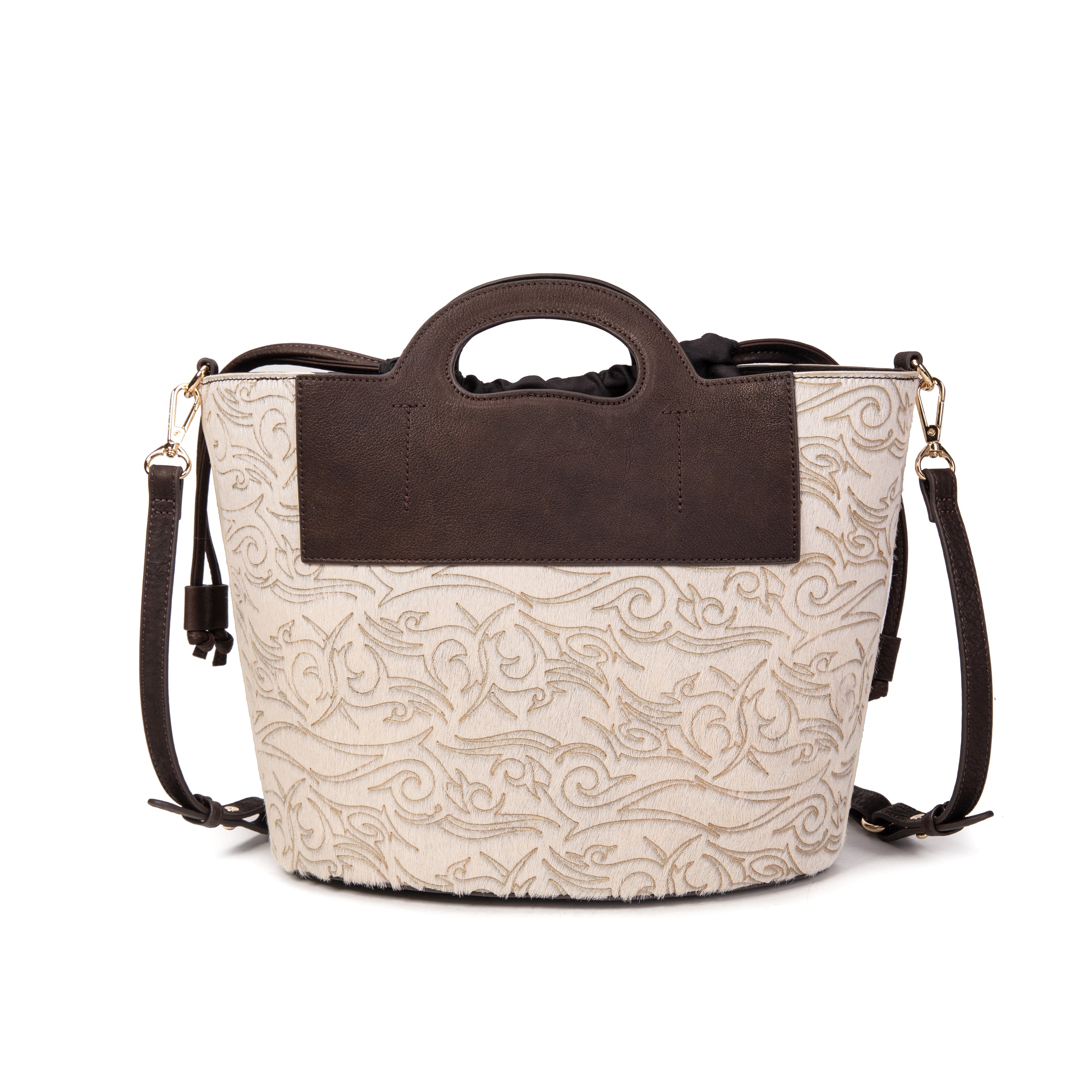 kate-lee-st-tropez-sac-seau-poils-vachette-cru image 4