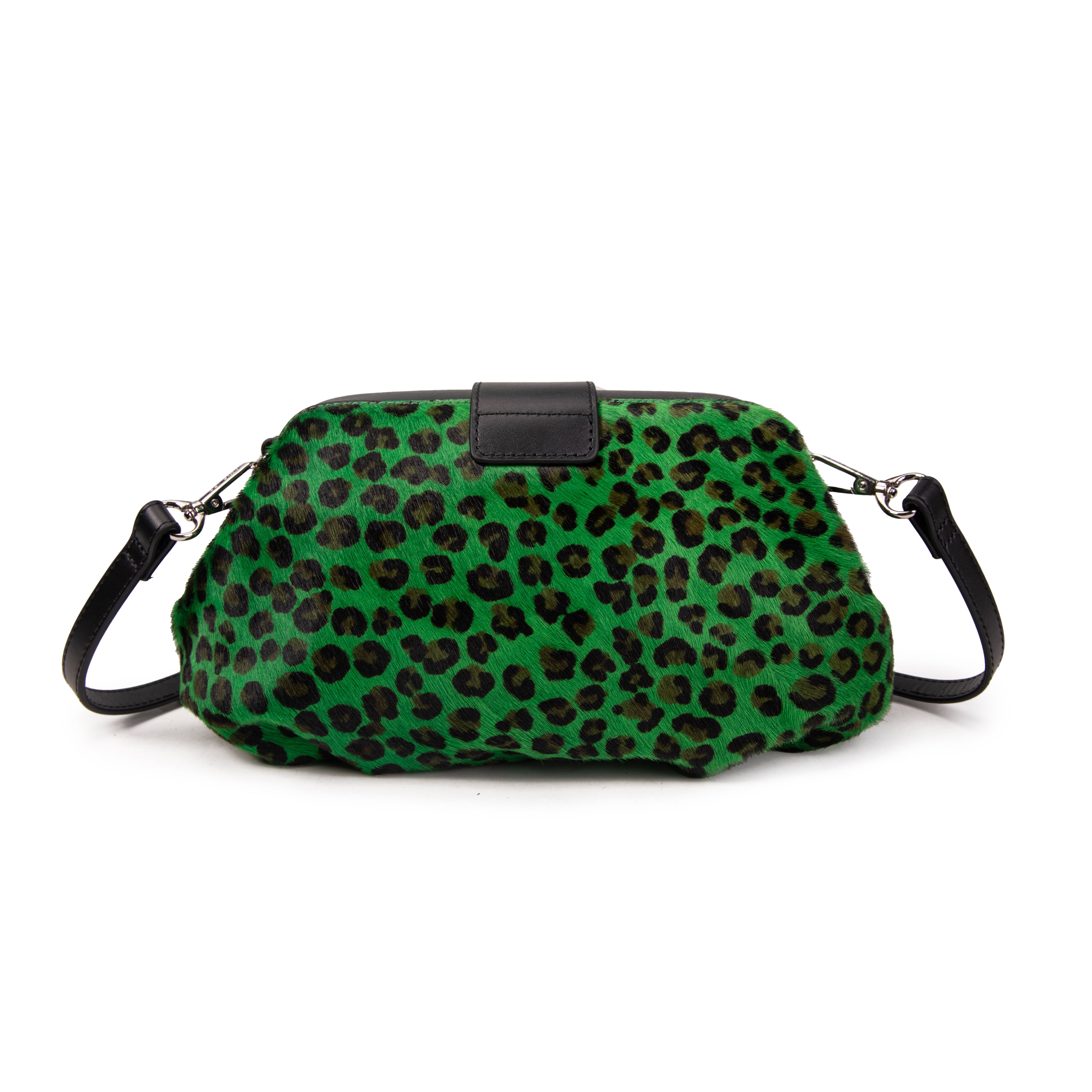 kate-lee-marta-sac-bandouli-re-vert-l-opard-vachette image 4