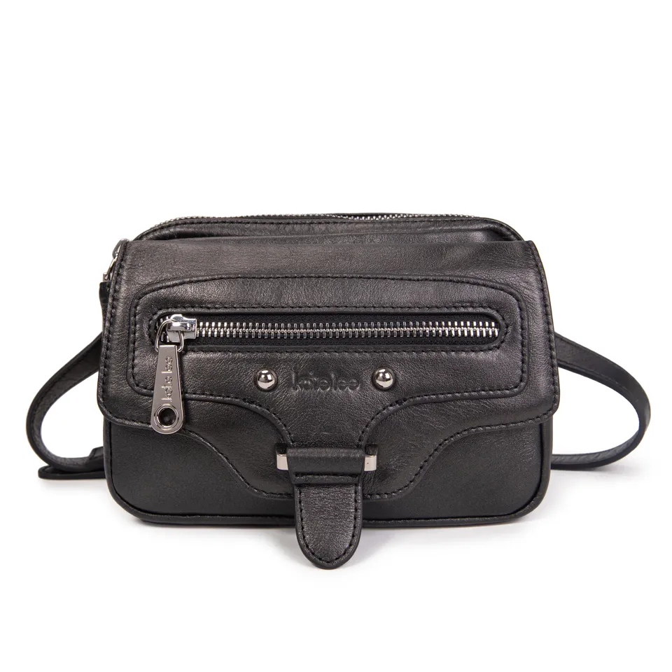 kate-lee-hena-sac-bandouli-re-cuir-noir-nacr image 1