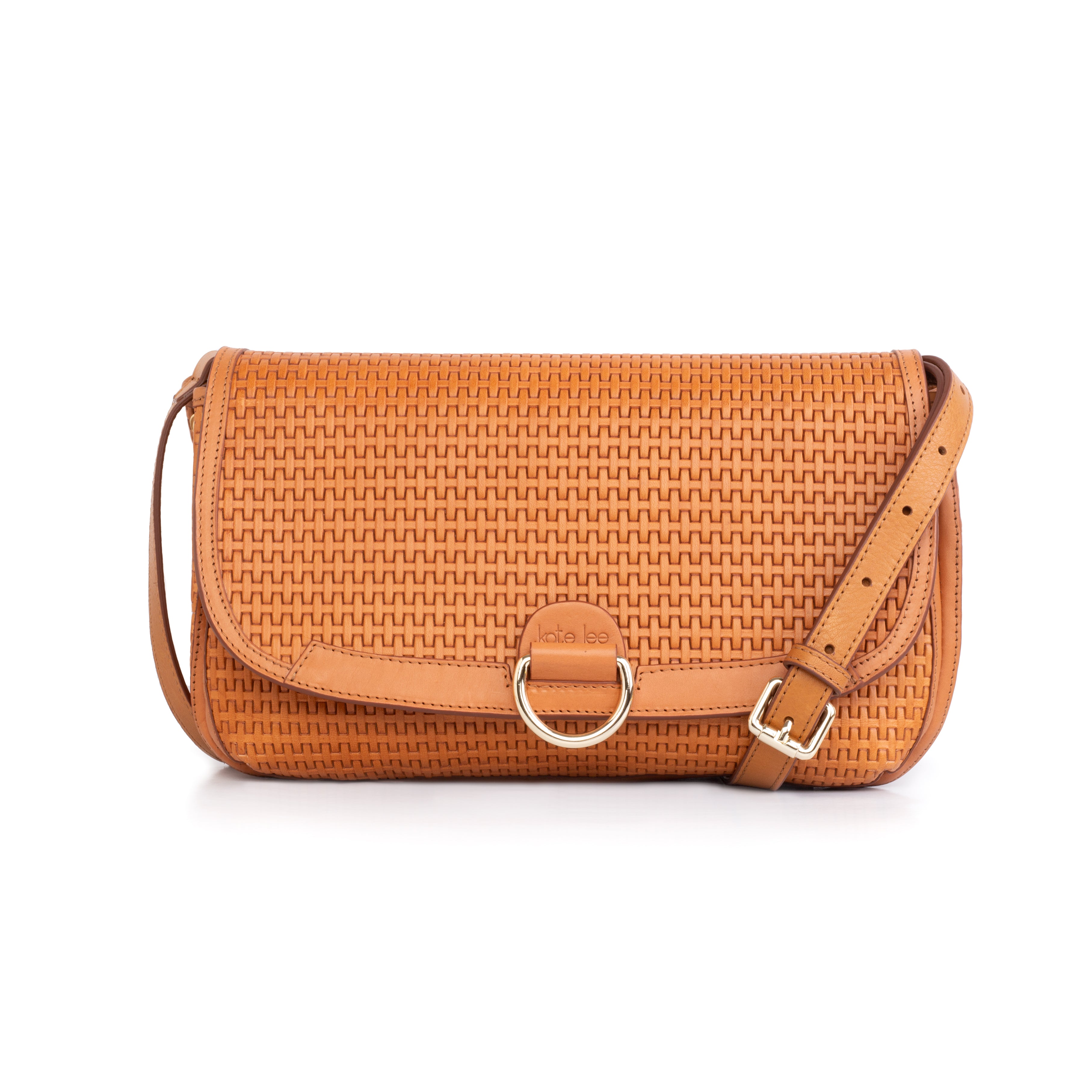 kate-lee-zelie-tresse-sac-bandouli-re-cognac-vachette-tress-e image 1
