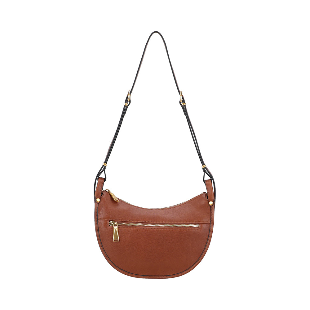 arthur-et-aston-cassidy-sac-paule-cuir-demi-lune-cognac image 5
