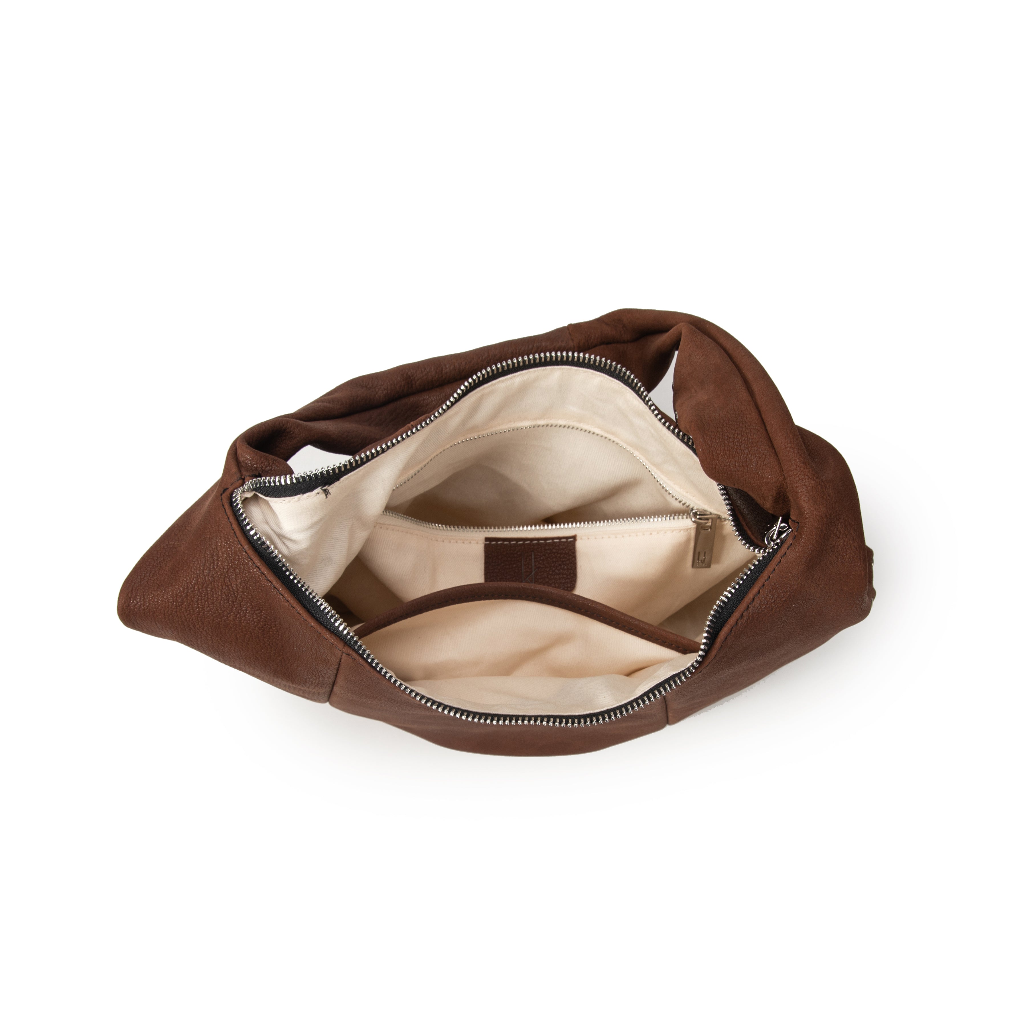 kate-lee-osy-sac-demi-lune-ch-vre-marron image 2
