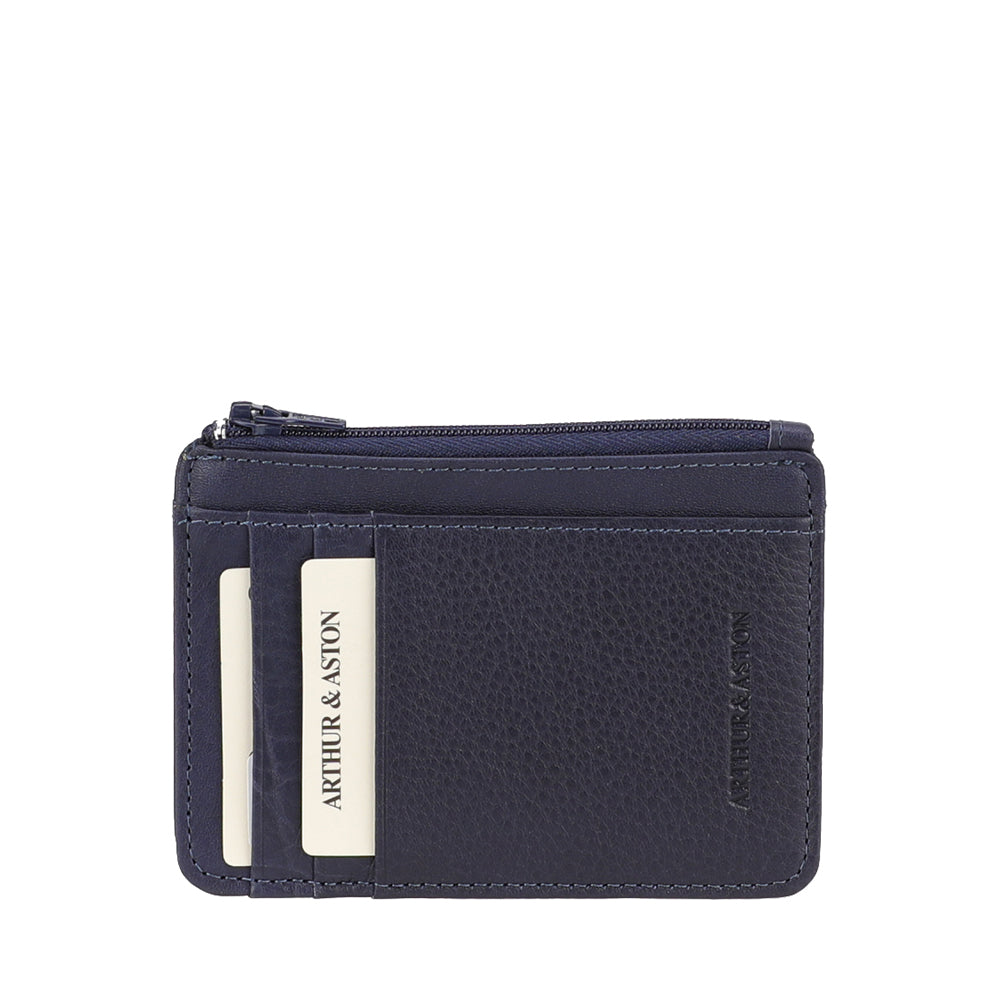 arthur-et-aston-ange-porte-cartes-cuir-noir-zipp-6-cartes image 6