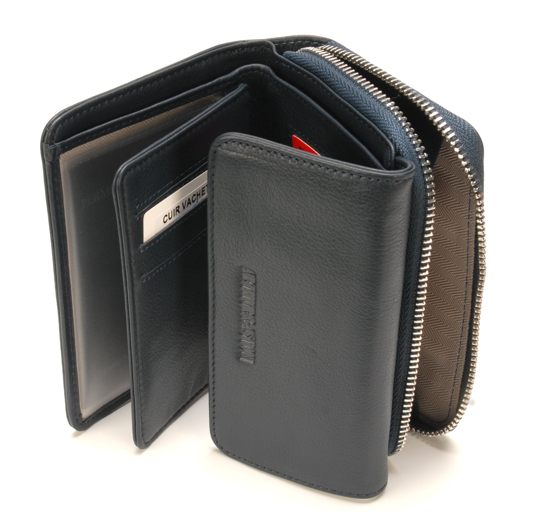 arthur-et-aston-c-lia-portefeuille-cuir-bleu-rfid-femme image 2