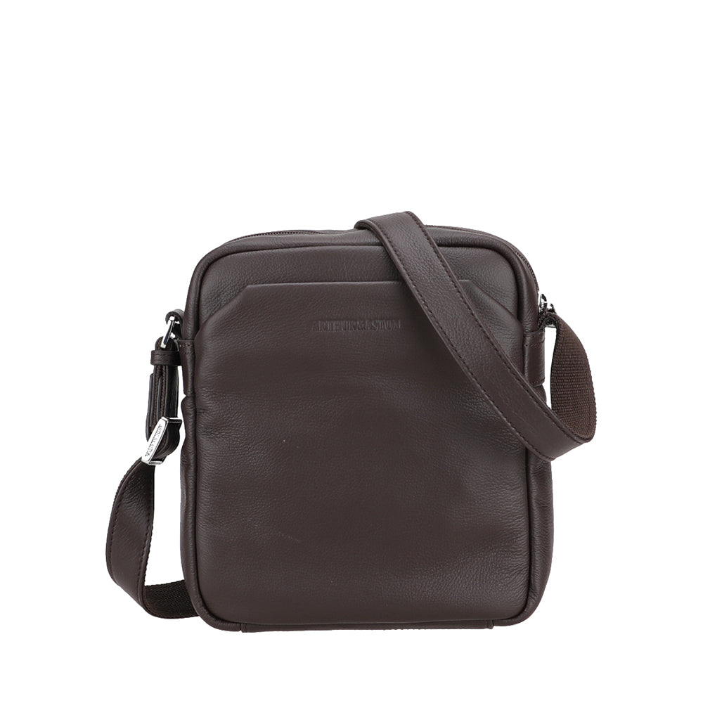 arthur-et-aston-sim-on-grand-sac-travers-cuir-noir image 5
