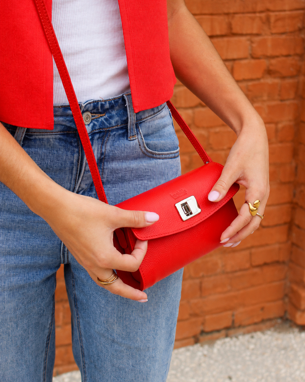 berthille-trotter-t-2026-pochette-cuir-coquelicot image 2