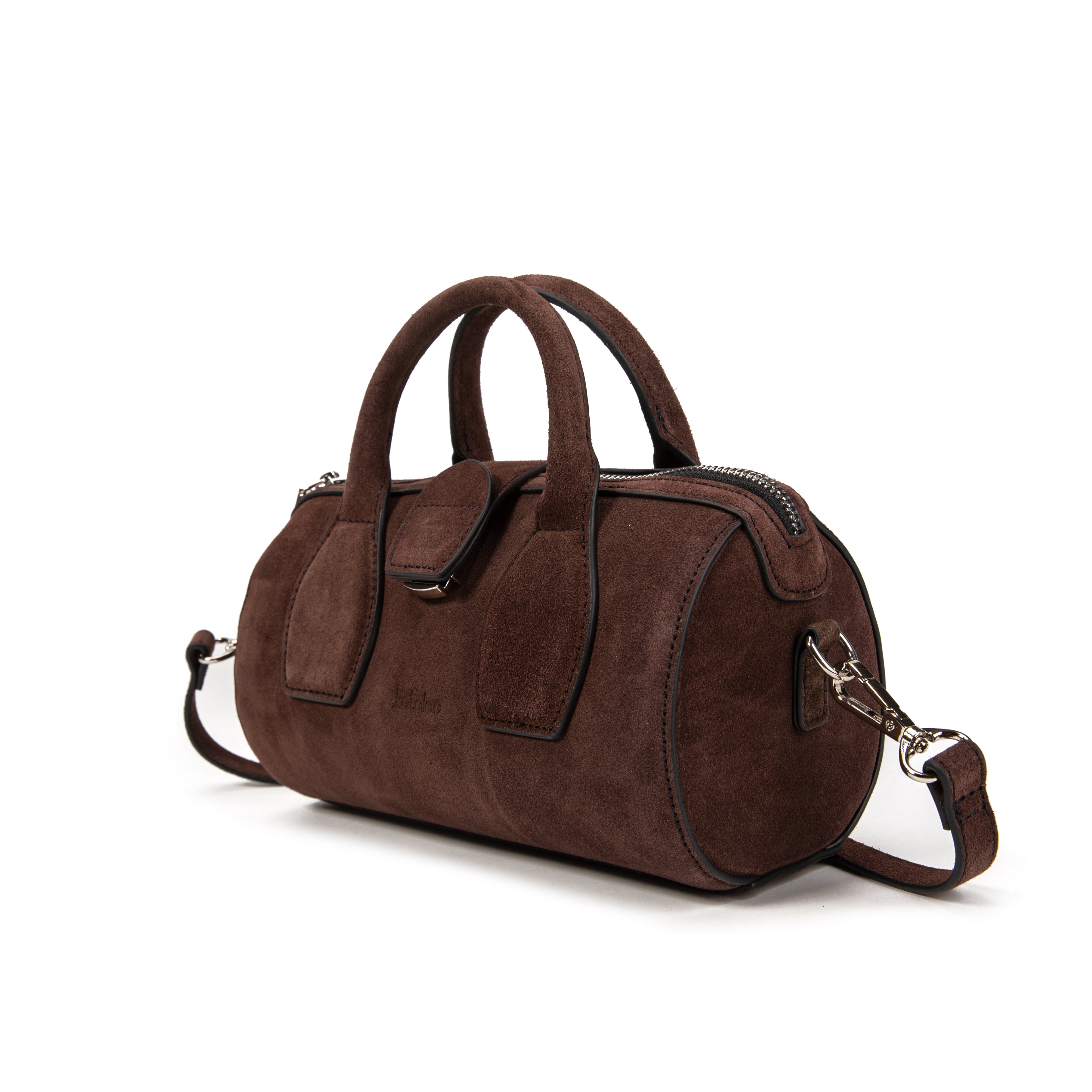 kate-lee-frola-v-sac-bowling-chocolat-velours image 2